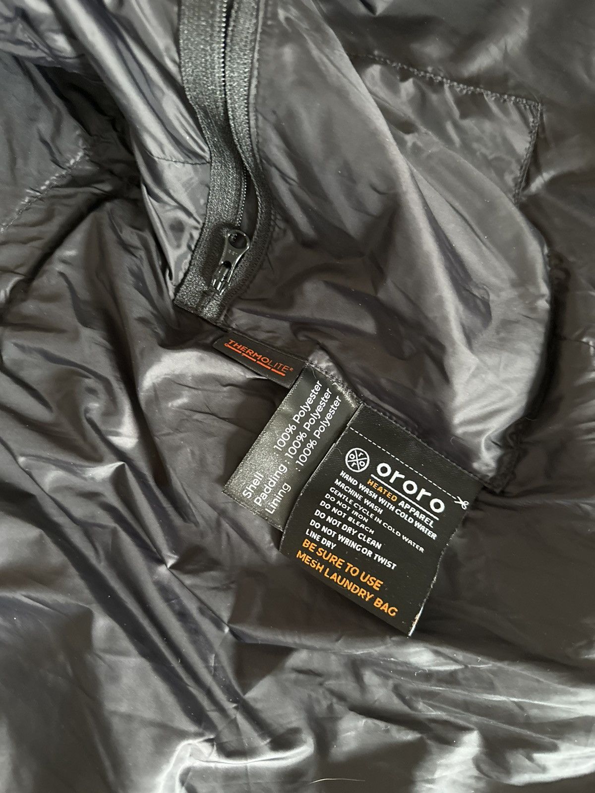 Other Ororo XL Heated Puffer Jacket Thermolite (No Battery Pack) Size US XL / EU 56 / 4 - 7 Thumbnail