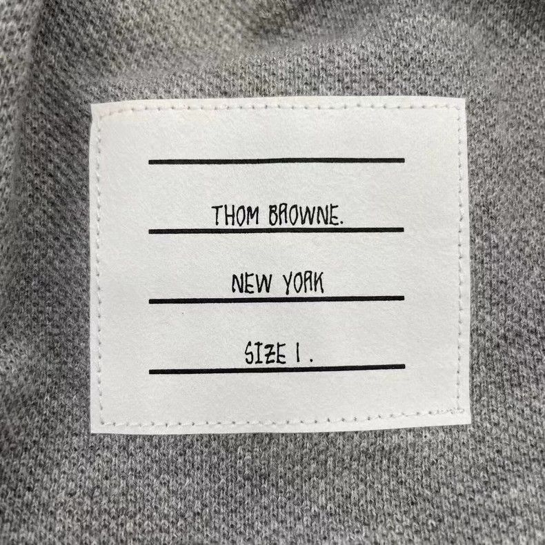 Thom Browne Thom browne Gray back striped short sleeves 2504-Nextarrow Size US S / EU 44-46 / 1 - 5 Thumbnail