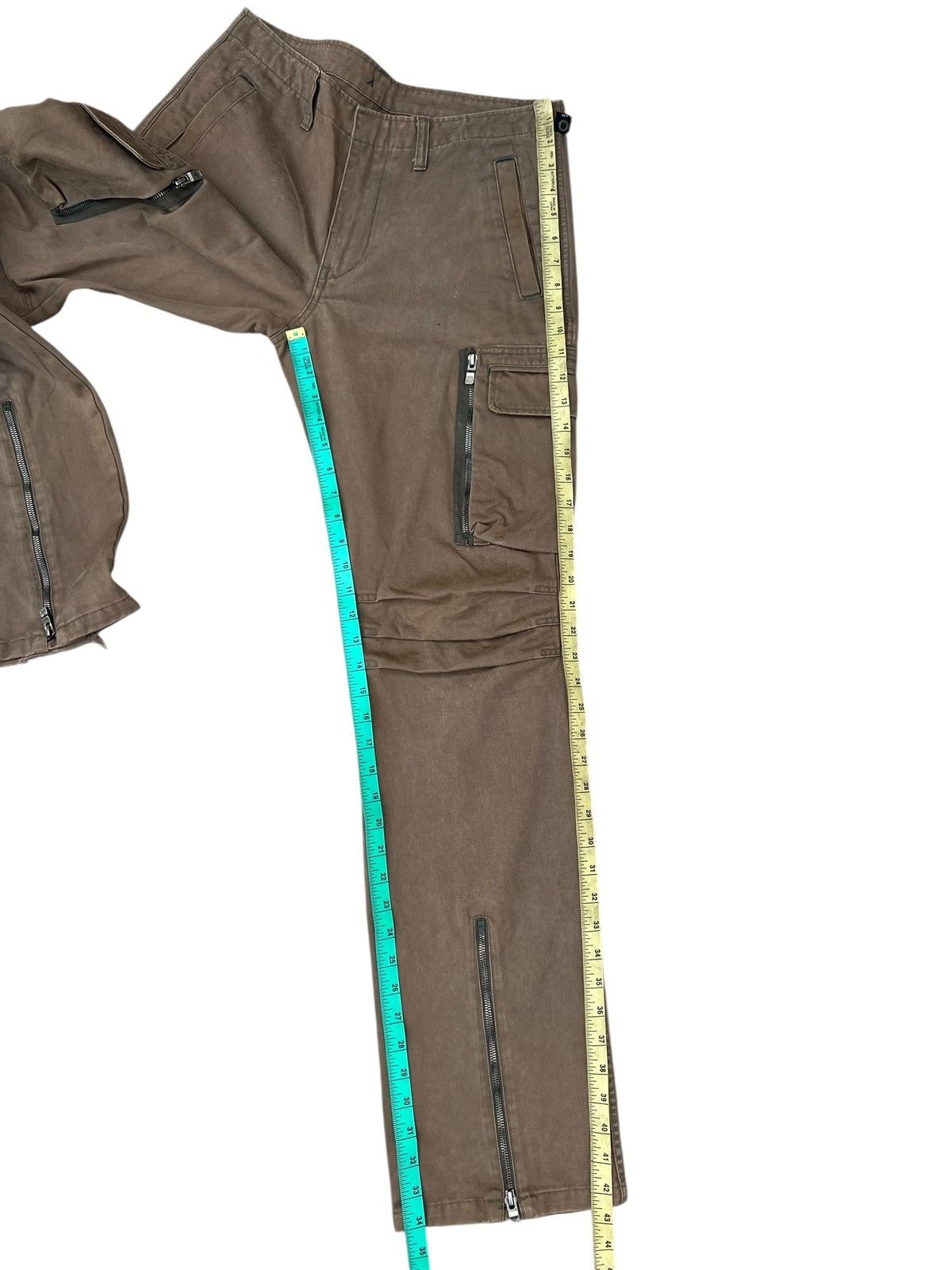 wjk WJK Japan Faded Waxed Mud Bondage Cargo Trouser Pant Size US 30 / EU 46 - 6 Thumbnail