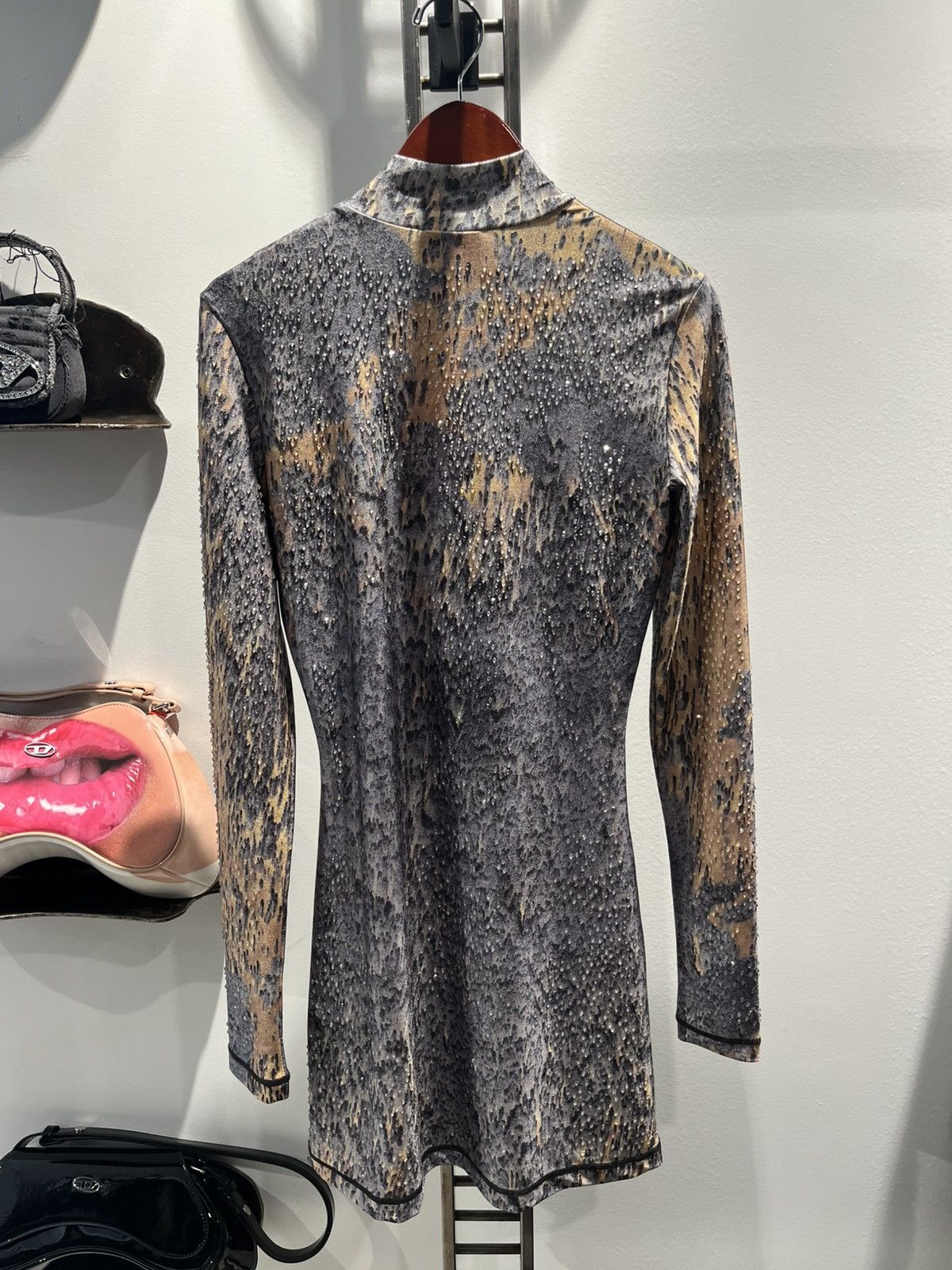 Diesel Diesel Crystal Eleo Short Dress Size M / US 6-8 / IT 42-44 - 2 Thumbnail