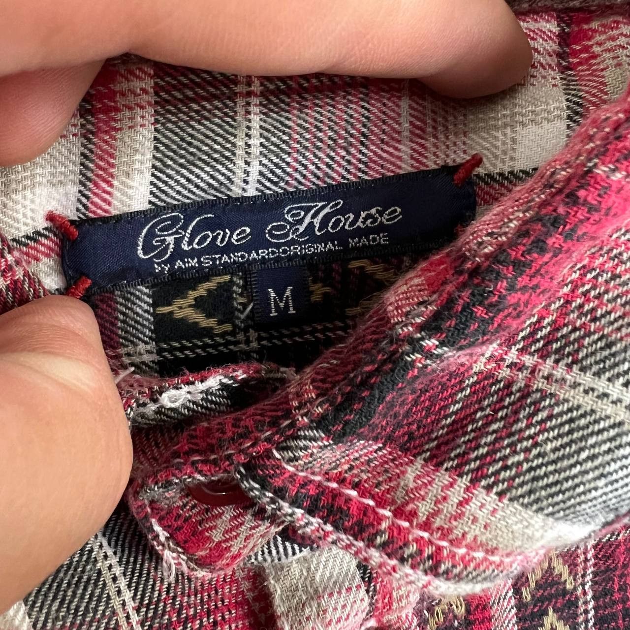 Other Glove House Plaid Shirt Mens Medium Button Down M Size US M / EU 48-50 / 2 - 3 Thumbnail