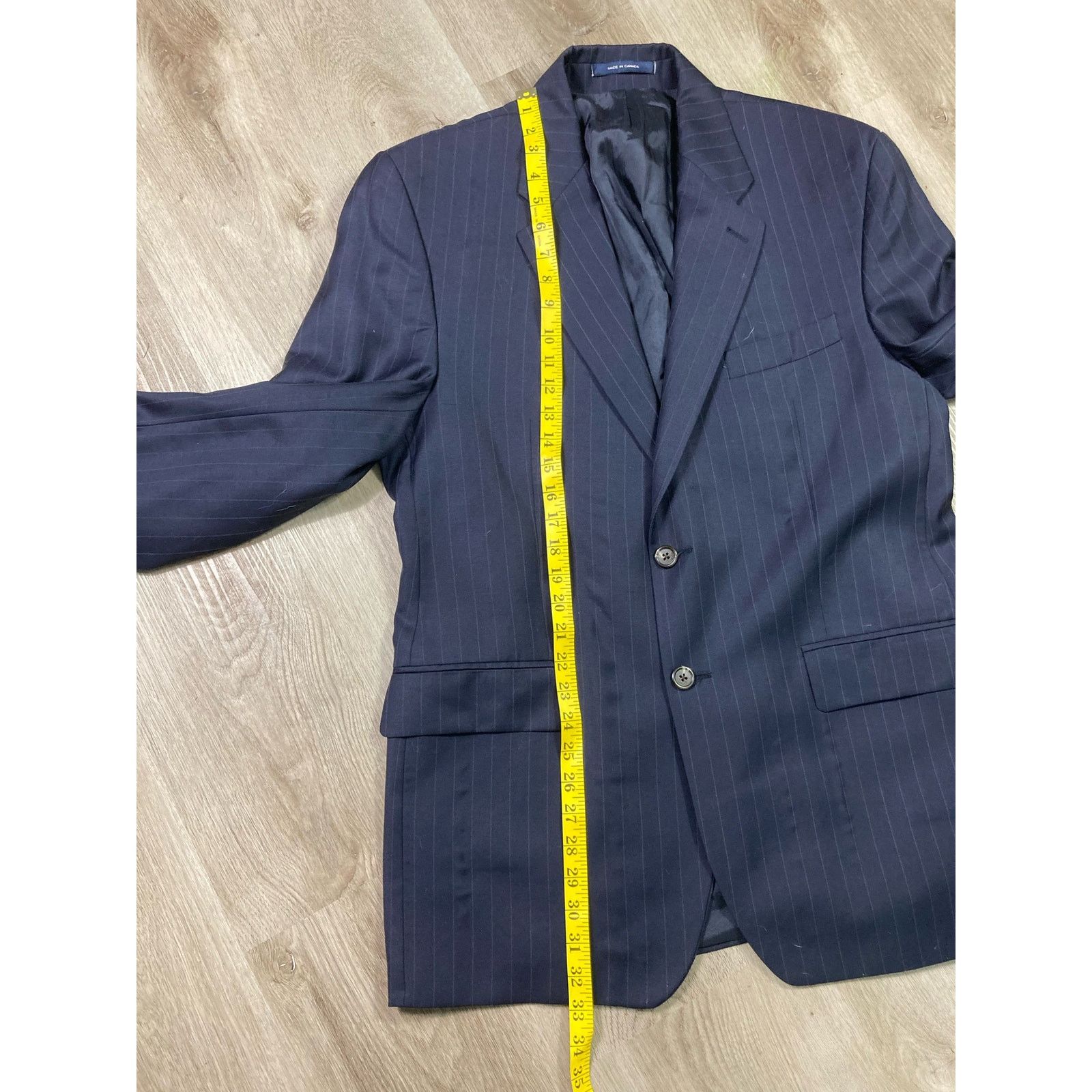 Lauren Ralph Lauren Lauren Ralph Lauren Women's Navy Blue Blazer Jacket 42R Size M / US 6-8 / IT 42-44 - 4 Thumbnail