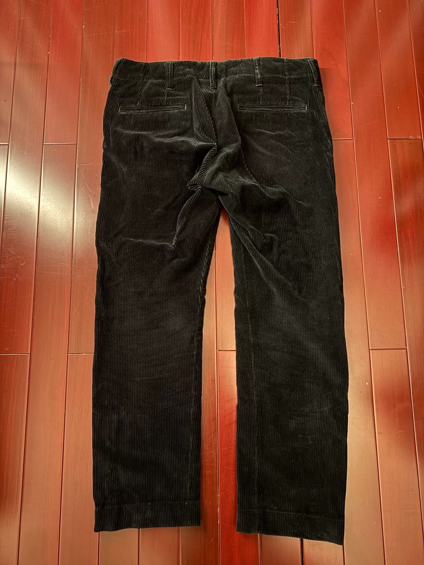 RRL Ralph Lauren RRL Indigo Corduroy Trousers 2023 Size US 32 / EU 48 - 1 Thumbnail