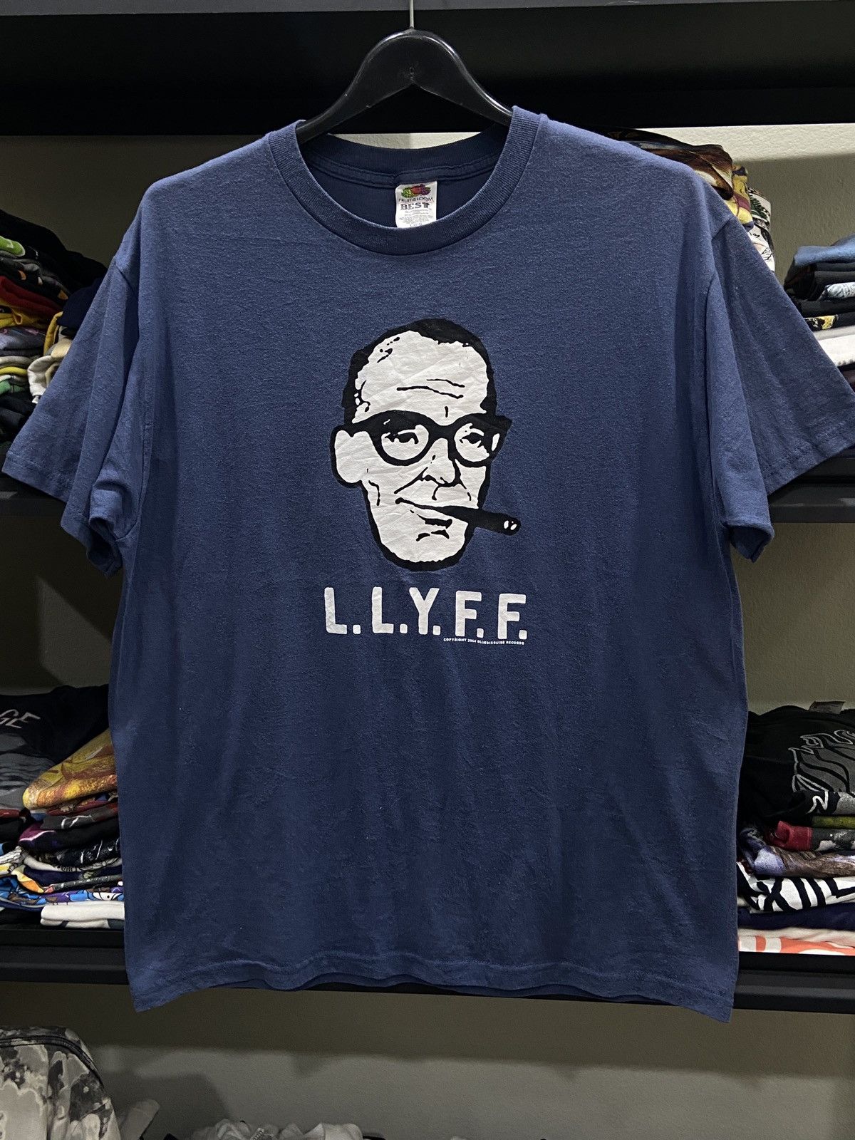 Band Tees × Vintage Y2K 00s L.L.Y.F.F Bluedisguise Records Band T-Shirt Size US L / EU 52-54 / 3 - 1 Thumbnail