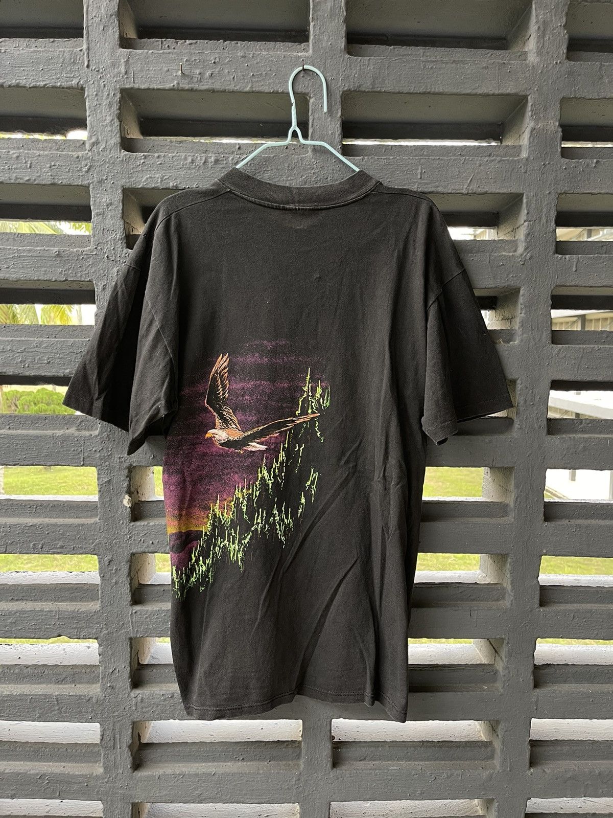 Designer × Vintage Vintage art eagle t-shirt Size US L / EU 52-54 / 3 - 2 Thumbnail