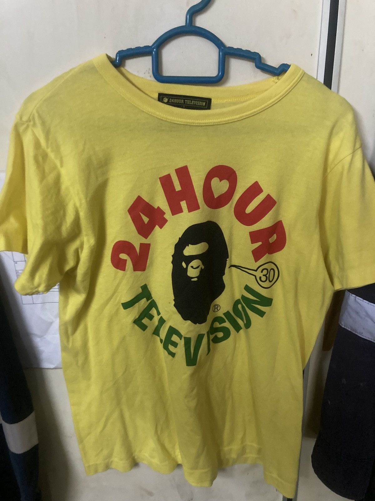 Bape × Vintage Bape 24 Hours Television Tee Size US XS / EU 42 / 0 - 5 Thumbnail