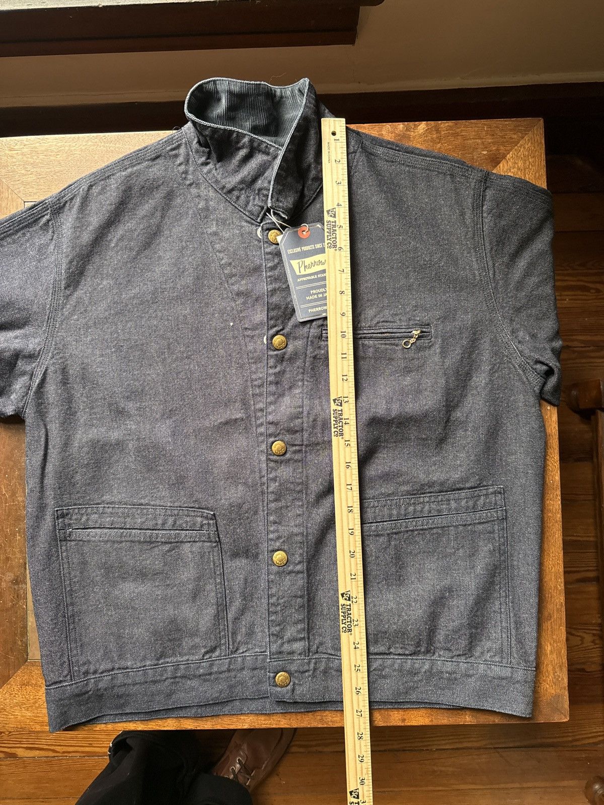 Pherrow's Pherrow’s Indigo Painters Work Jacket Size US XL / EU 56 / 4 - 3 Thumbnail