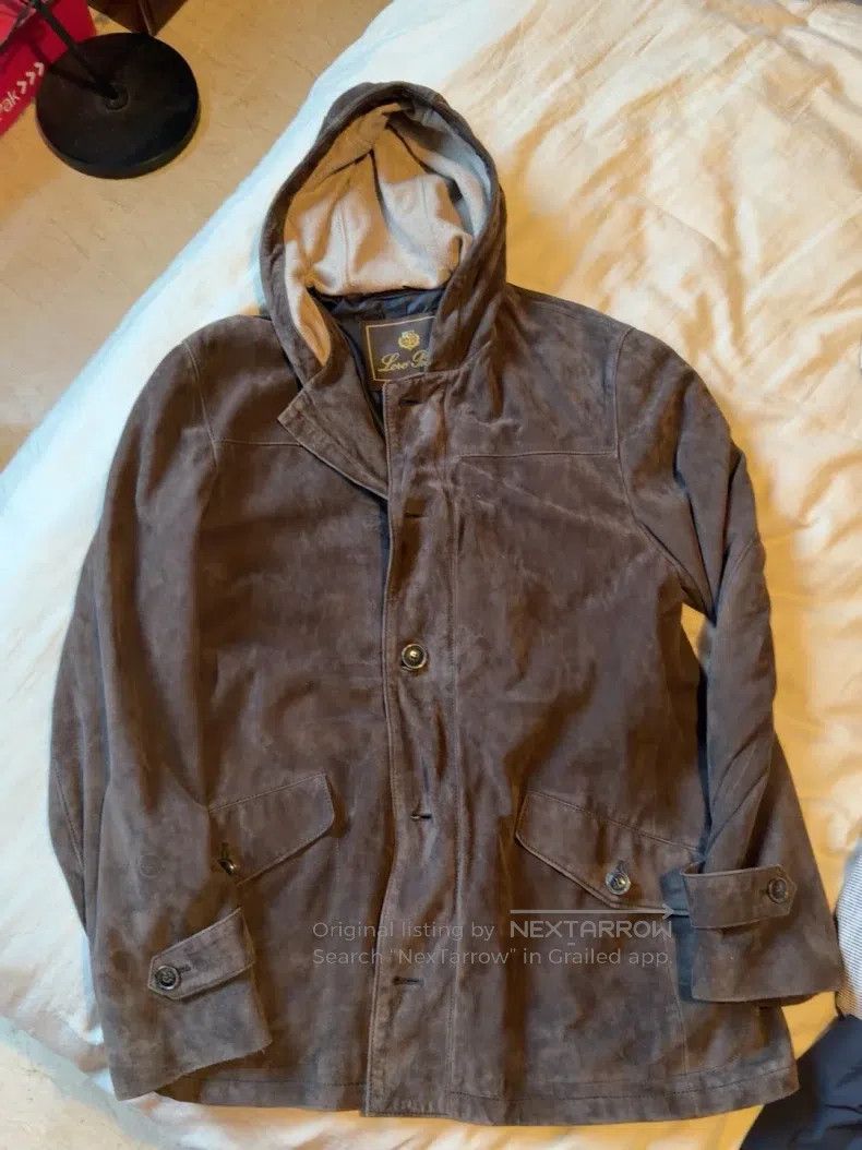 Loro Piana Loro Piana Leather jacket, luxurious tailoring, with cashm Size US M / EU 48-50 / 2 - 8 Thumbnail