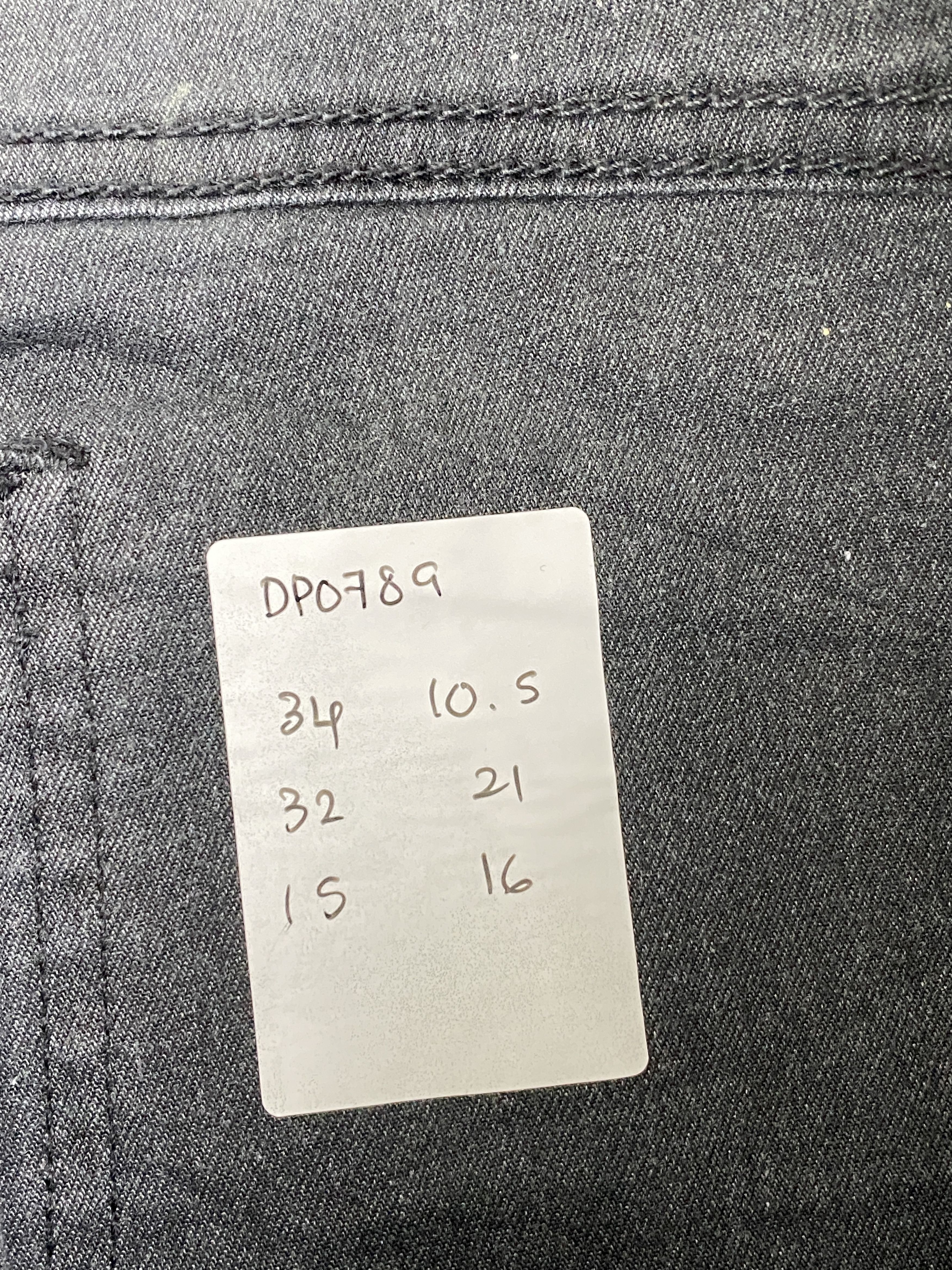 Levi's × Vintage Faded Black Vintage Levis 511 Denim Jeans Size US 34 / EU 50 - 17 Thumbnail