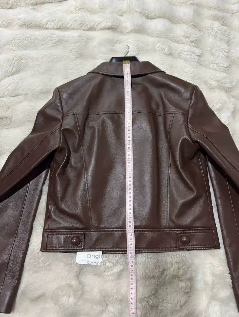 Celine CELINE Doll Collar Leather Jacket Coat Size XS / US 0-2 / IT 36-38 - 9 Thumbnail