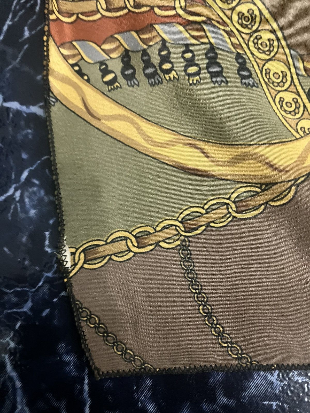 Hermes Hermes square silk bandanna neck wrap designer scarf shawl Size ONE SIZE - 8 Thumbnail