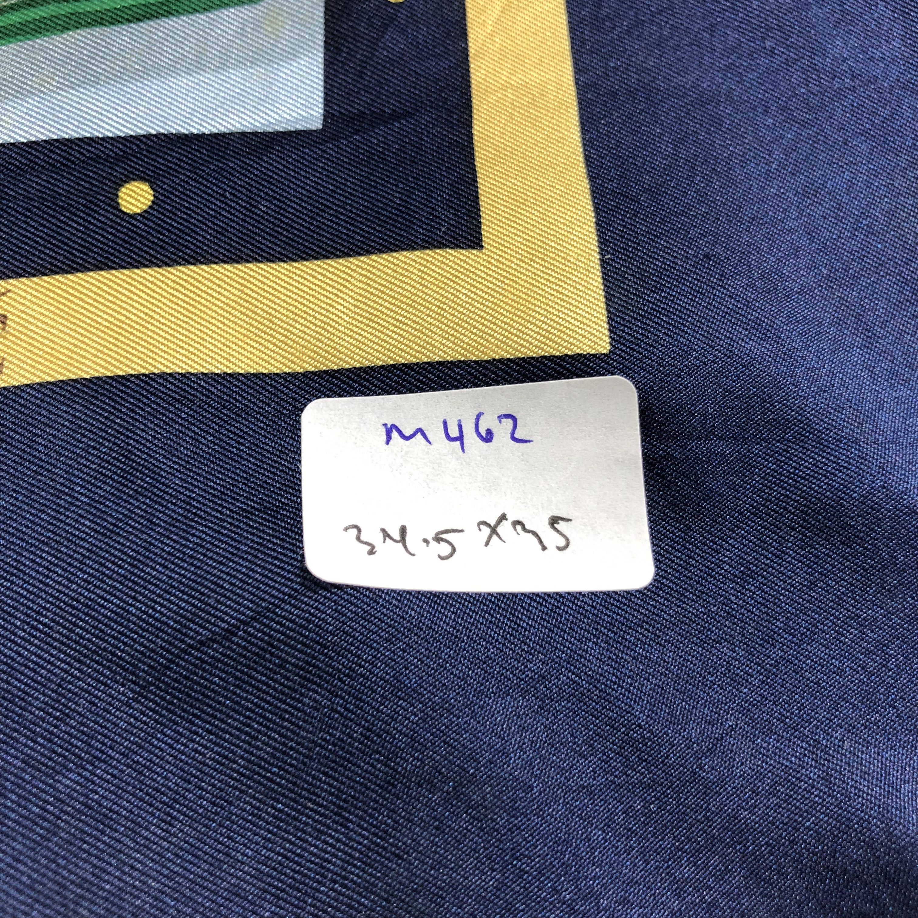 Vintage Rope Luxury Design Silk Scarf M462 Size ONE SIZE - 11 Thumbnail
