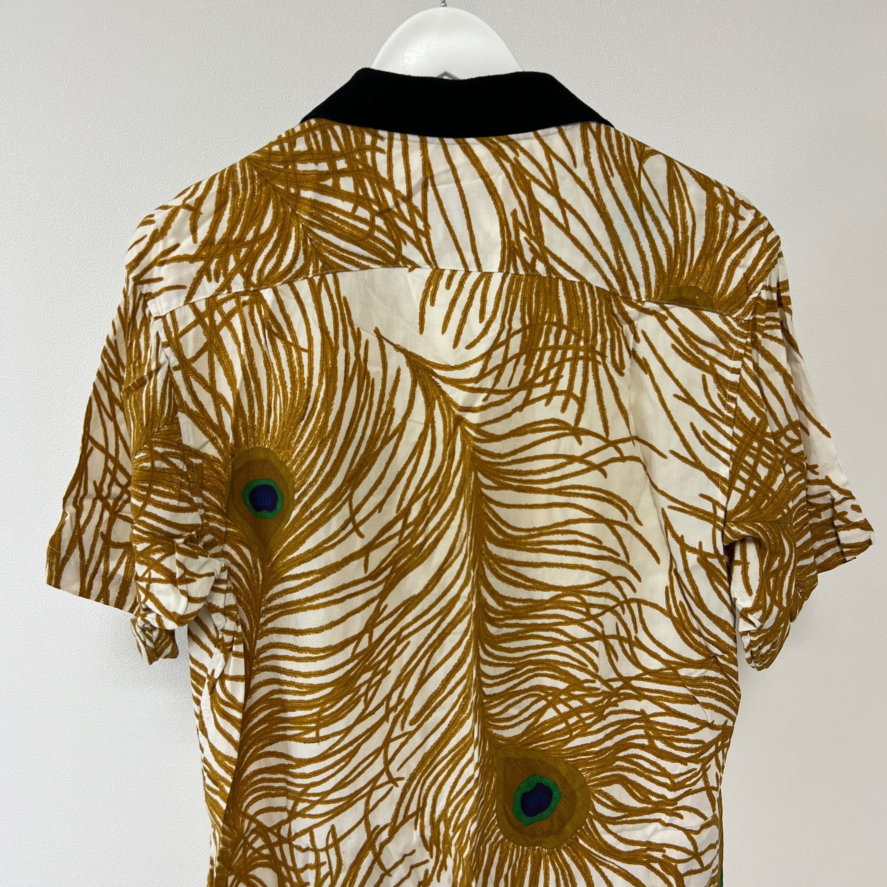 Supreme Supreme SS16 Peacock Rayon Shirt Yellow Size US M / EU 48-50 / 2 - 5 Thumbnail