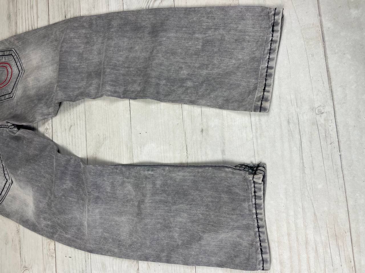 Japanese Brand Vintage True Religion Jackson Denim Jeans Y2K 90s Baggy Size US 34 / EU 50 - 15 Thumbnail