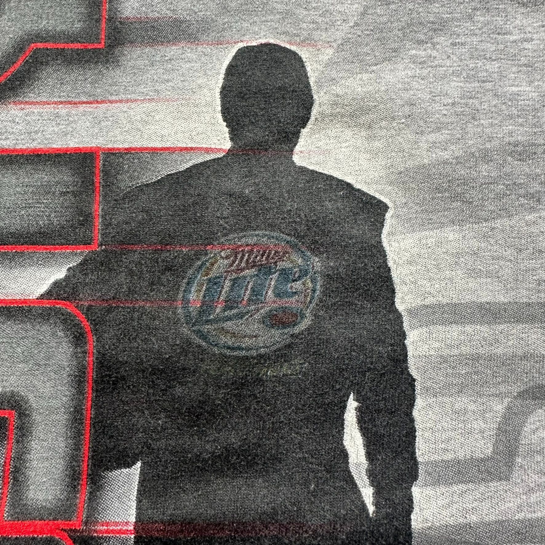 NASCAR Vintage Y2K NASCAR Rusty Wallace T-Shirt Miller Lite Racing Size US XL / EU 56 / 4 - 3 Thumbnail