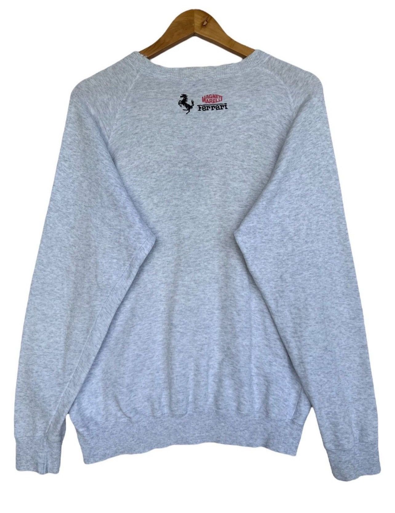 Vintage Vintage 80s Ferrari Sweatshirt Ferrari Distressed Medium Size US M / EU 48-50 / 2 - 2 Thumbnail