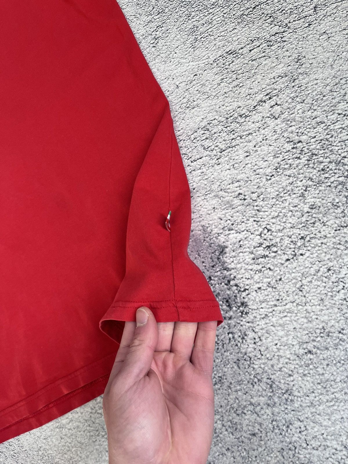 Ferrari × Vintage Ferrari Men’s T- Shirt Vintage Red V- Neck Official Product Size US M / EU 48-50 / 2 - 18 Thumbnail
