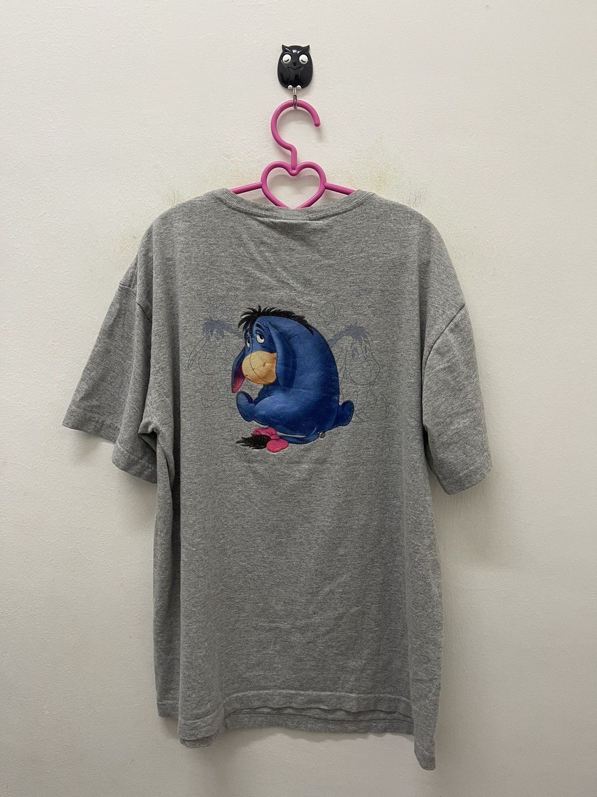 Cartoon Network Rare Vintage EEYORE Pure Blue POOH Disney Tee Size US L / EU 52-54 / 3 - 5 Thumbnail