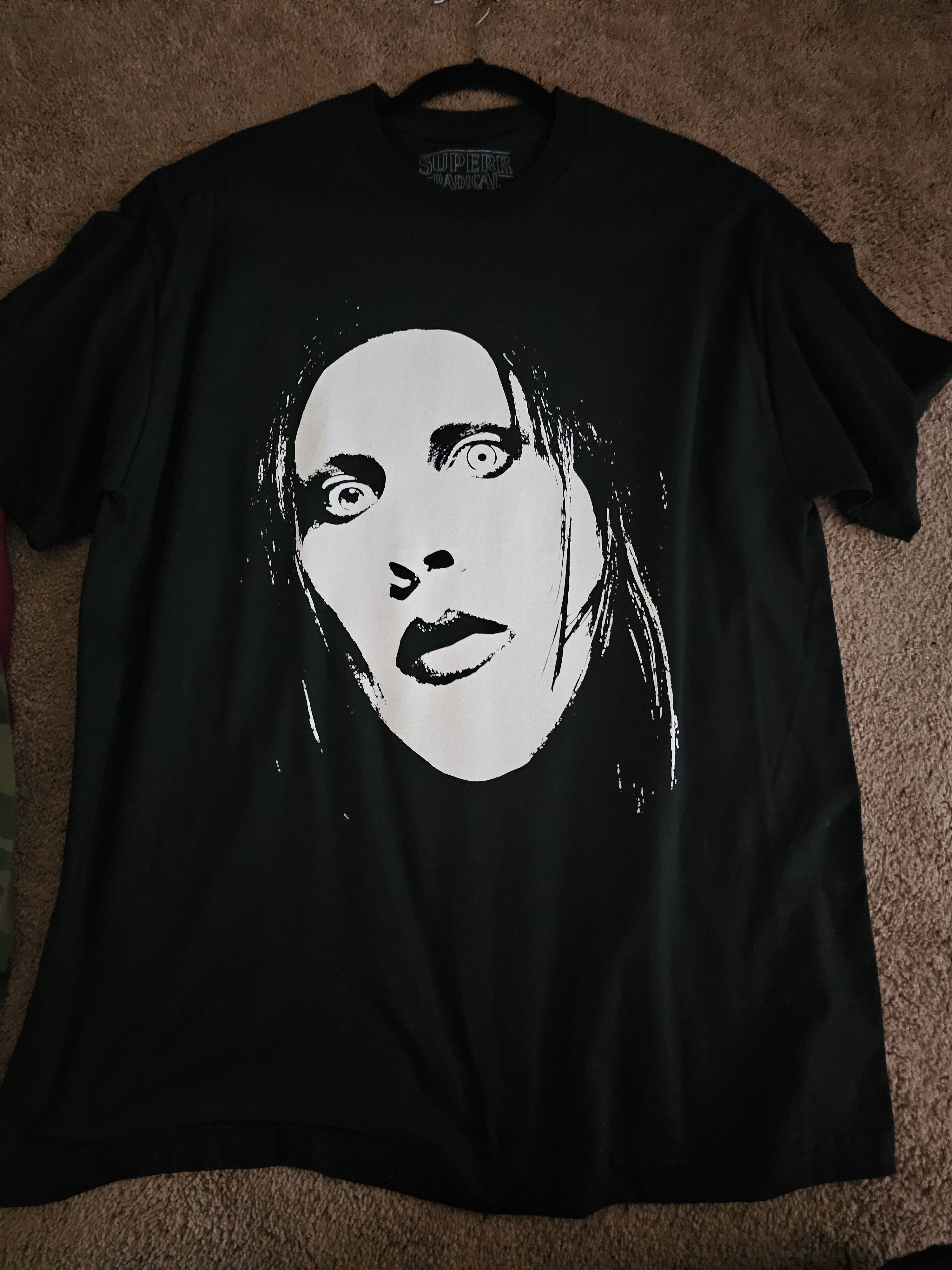 Superrradical Superrradical Marilyn Manson Tee - Black Size US XL / EU 56 / 4 - 1 Thumbnail