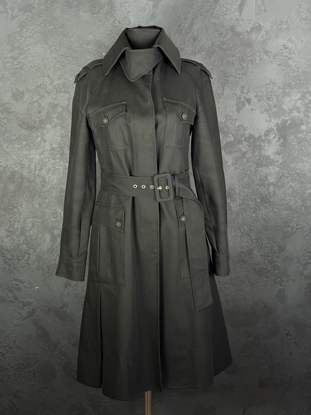 Sportmax SPORTMAX Belted Women’s Trench Coat Italy Designer Size 10 Size L / US 10 / IT 46 - 2 Thumbnail