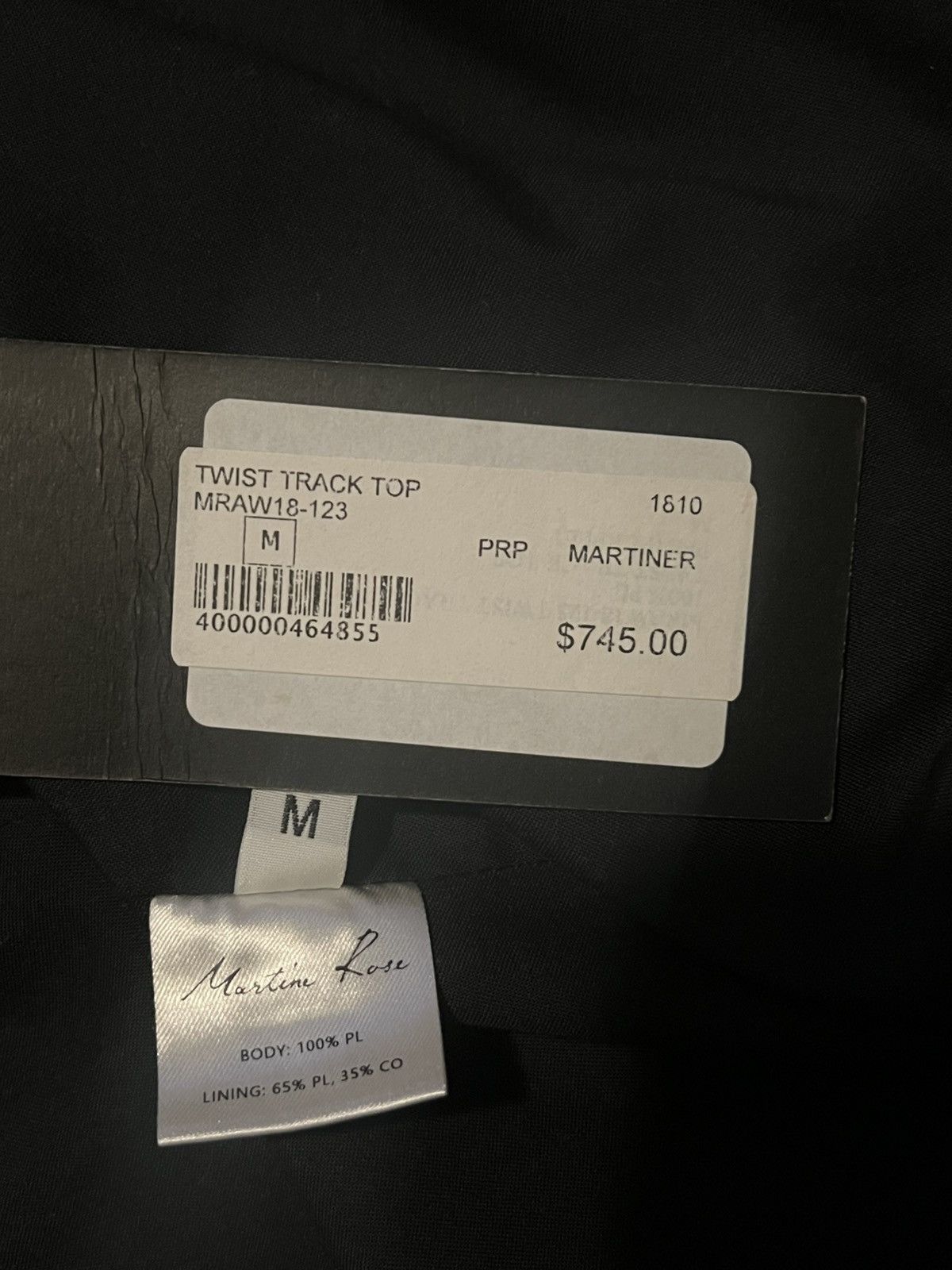 Martine Rose Martine Rose Twist Track Top Size US M / EU 48-50 / 2 - 6 Thumbnail