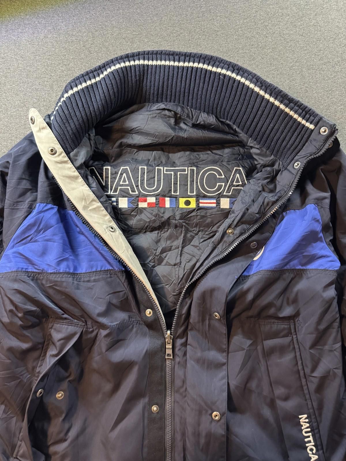 Nautica Nautica Vintage 90s Y2K Reversible Mens Jacket Size Large Size US L / EU 52-54 / 3 - 9 Thumbnail