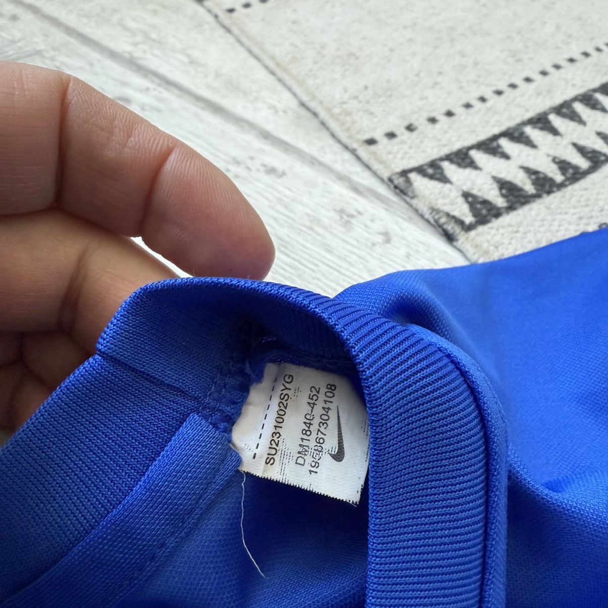 Nike × Undefeated ⚽️ Blockore Nike Underfed jersey Birmingham City FC England Size US L / EU 52-54 / 3 - 7 Thumbnail