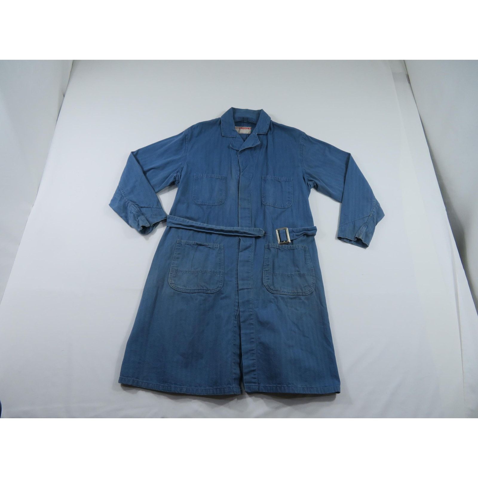Other Cleveland Work Wear HBT Blue Shop Work Coat Sz 42 Size US L / EU 52-54 / 3 - 1 Thumbnail