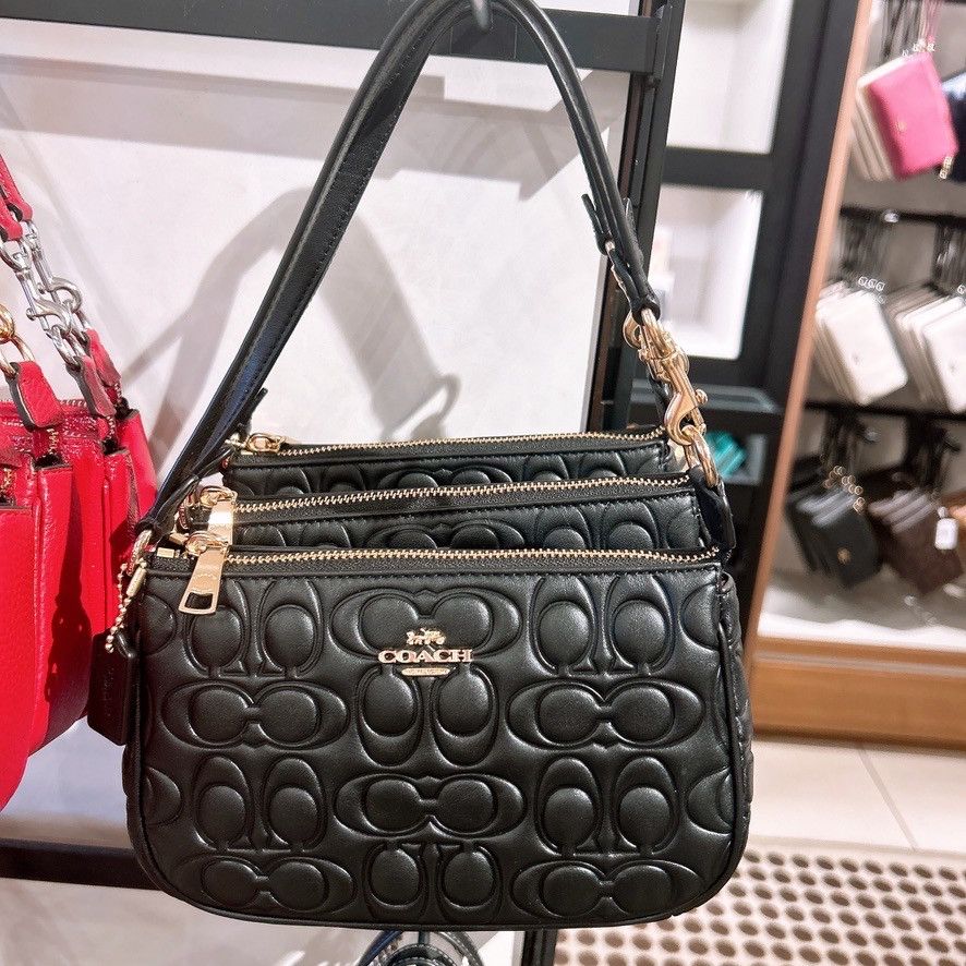 Coach Nolita 19 In Signature Leather CZ456 Size ONE SIZE - 5 Thumbnail