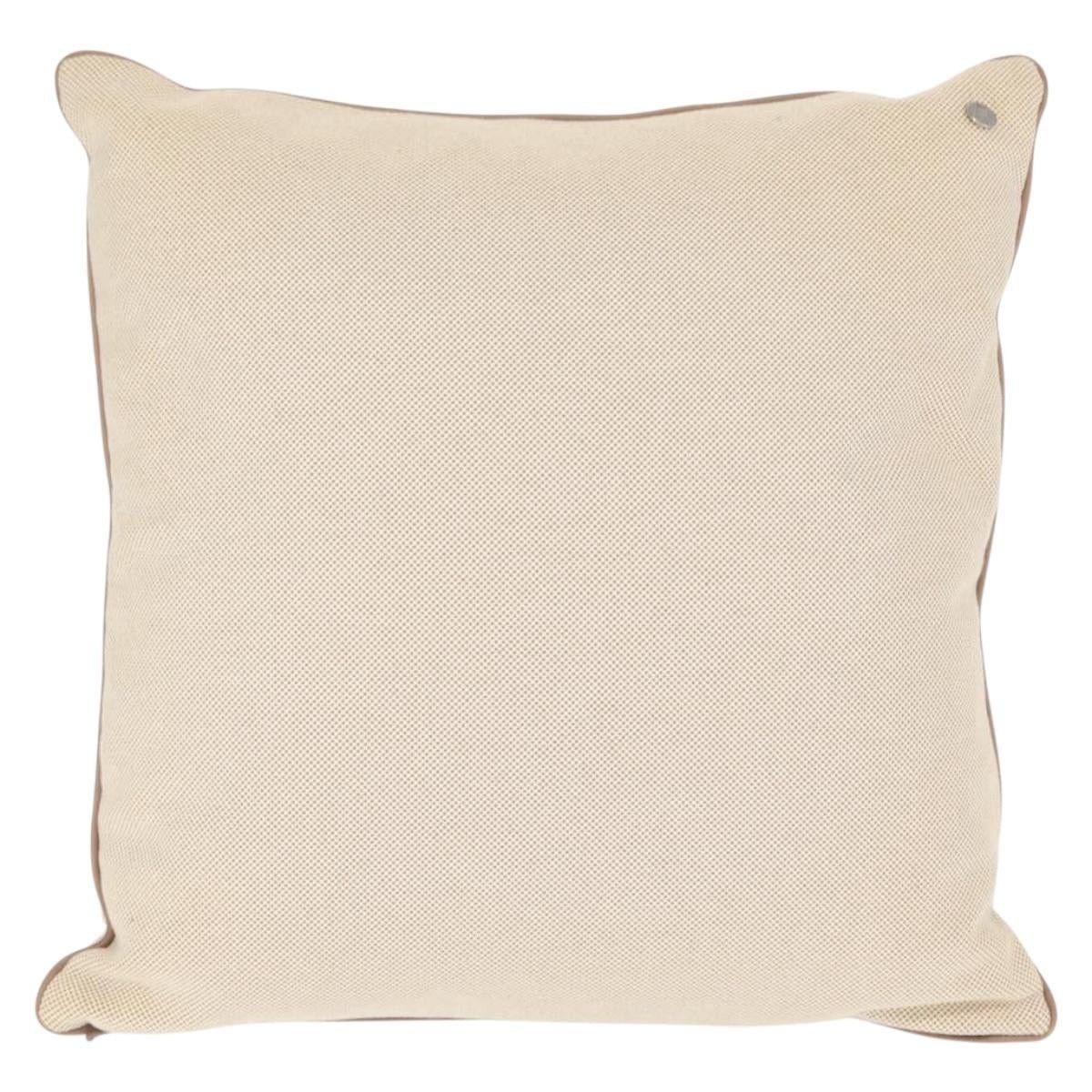 Hermes Hermes Cushion Canvas Beige Size ONE SIZE - 2 Thumbnail