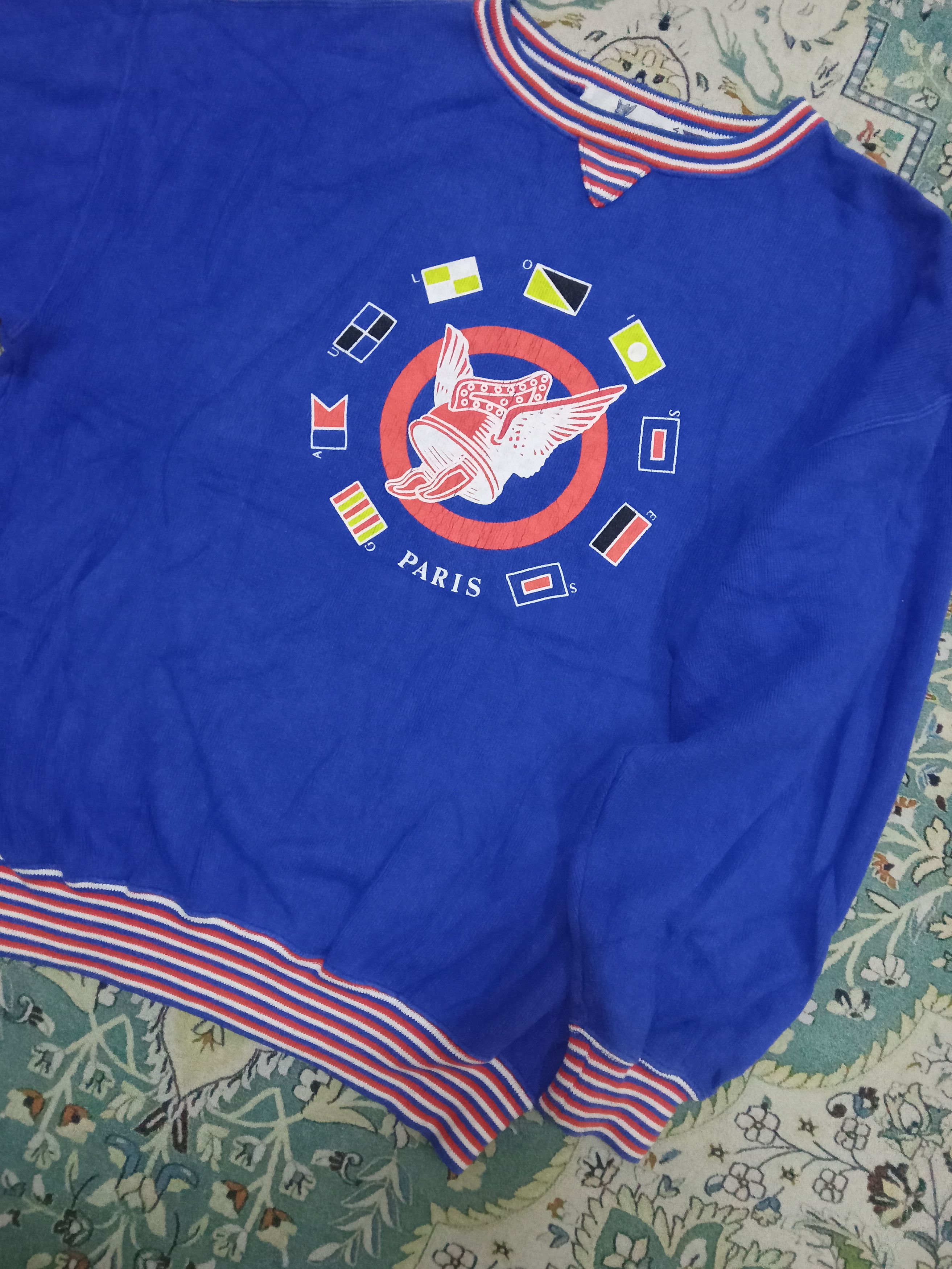 Vintage Vintage Gauloises Very Rare Sweater/ Sweatshirt Size US M / EU 48-50 / 2 - 2 Thumbnail