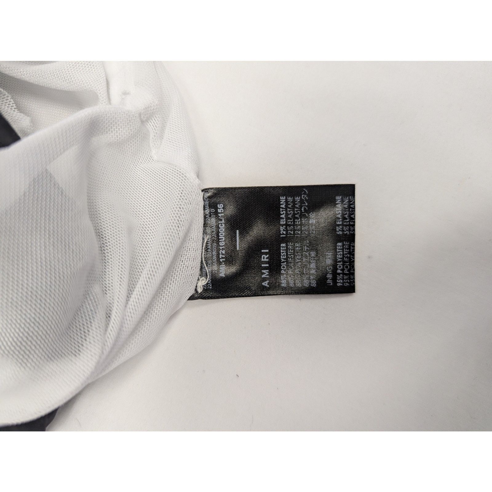 Amiri o1rshd1 Q:2 / MA Bar Logo Swimtrunk Shorts Black/Natural Size US 36 / EU 52 - 13 Thumbnail