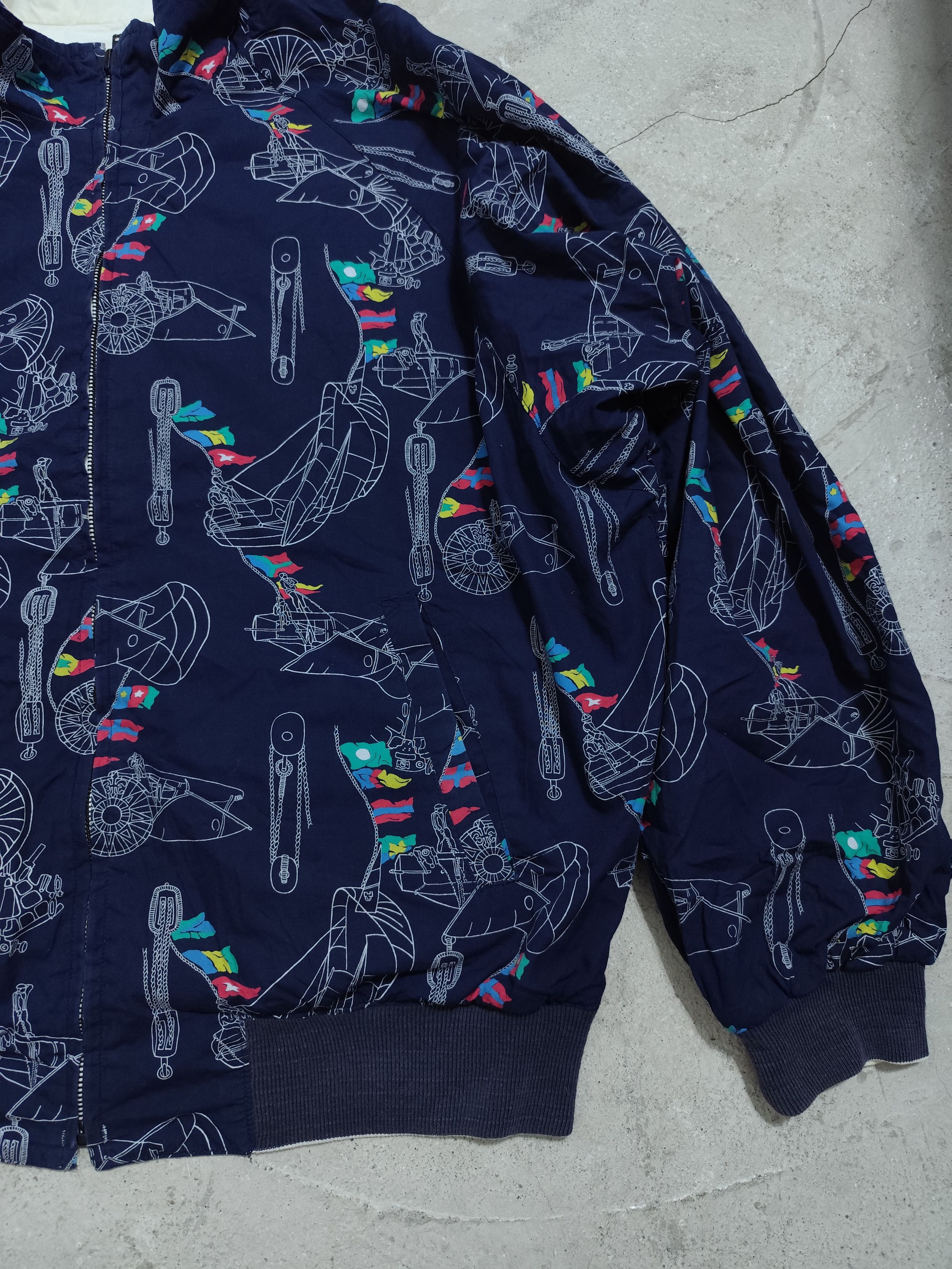Nautica VINTAGE NAUTICA REVERSIBLE JACKET YACHT CLUB Size US XL / EU 56 / 4 - 3 Thumbnail