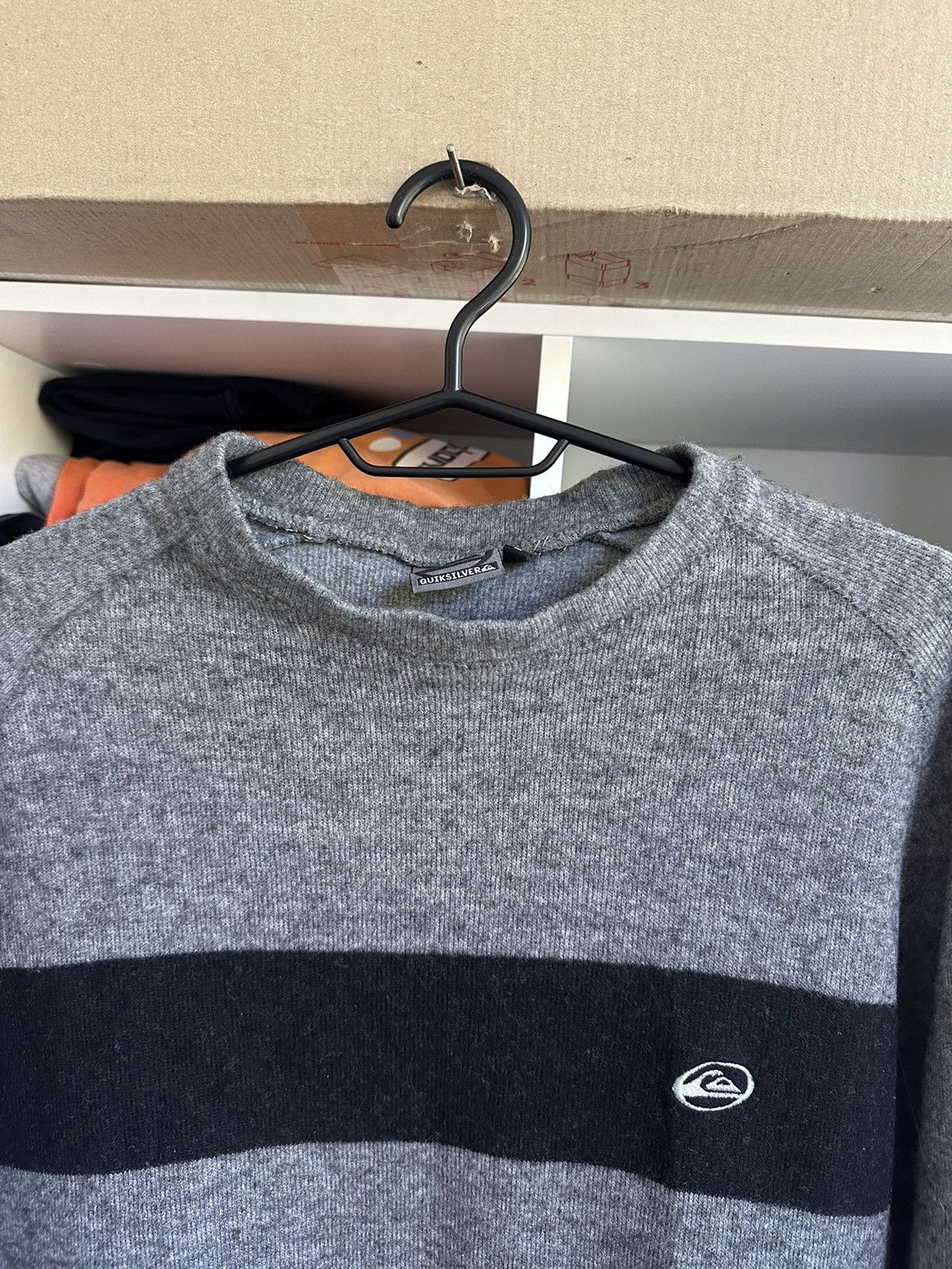 Quiksilver 🔥VINTAGE QUIKSILVER SURF STYLE WOOL SWEATER🔥 Size US M / EU 48-50 / 2 - 2 Thumbnail