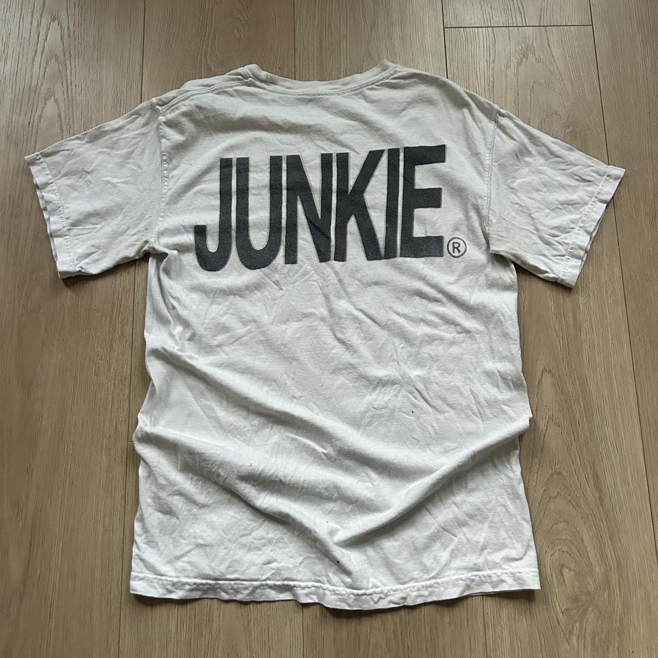 Joy Divizn Y2K Joy Divizn “JUNKIE” Streetwear Grail Tee Size US S / EU 44-46 / 1 - 3 Thumbnail