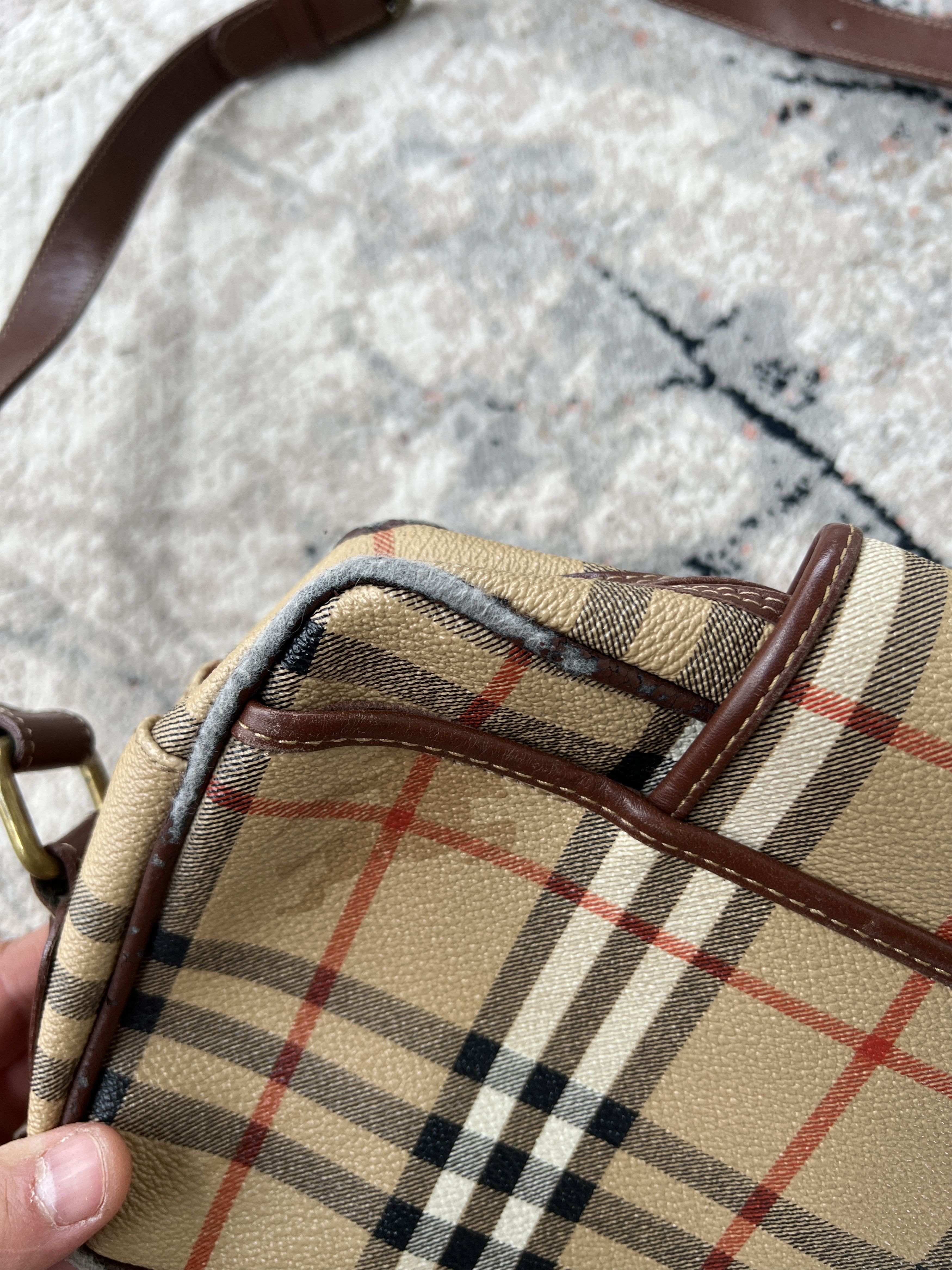 Burberry Burberrys Vintage Bag Size ONE SIZE - 4 Thumbnail