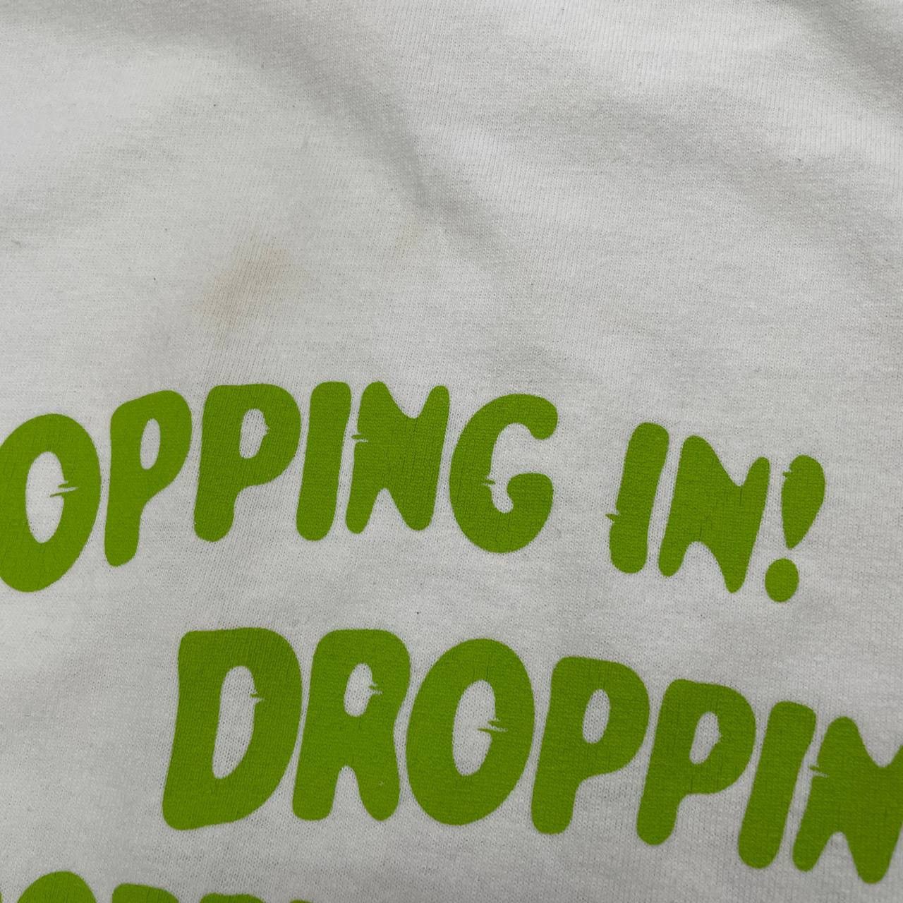 Vintage Vintage 2000s Parks Dropping In Skateboarding T Shirt White Size US L / EU 52-54 / 3 - 19 Thumbnail