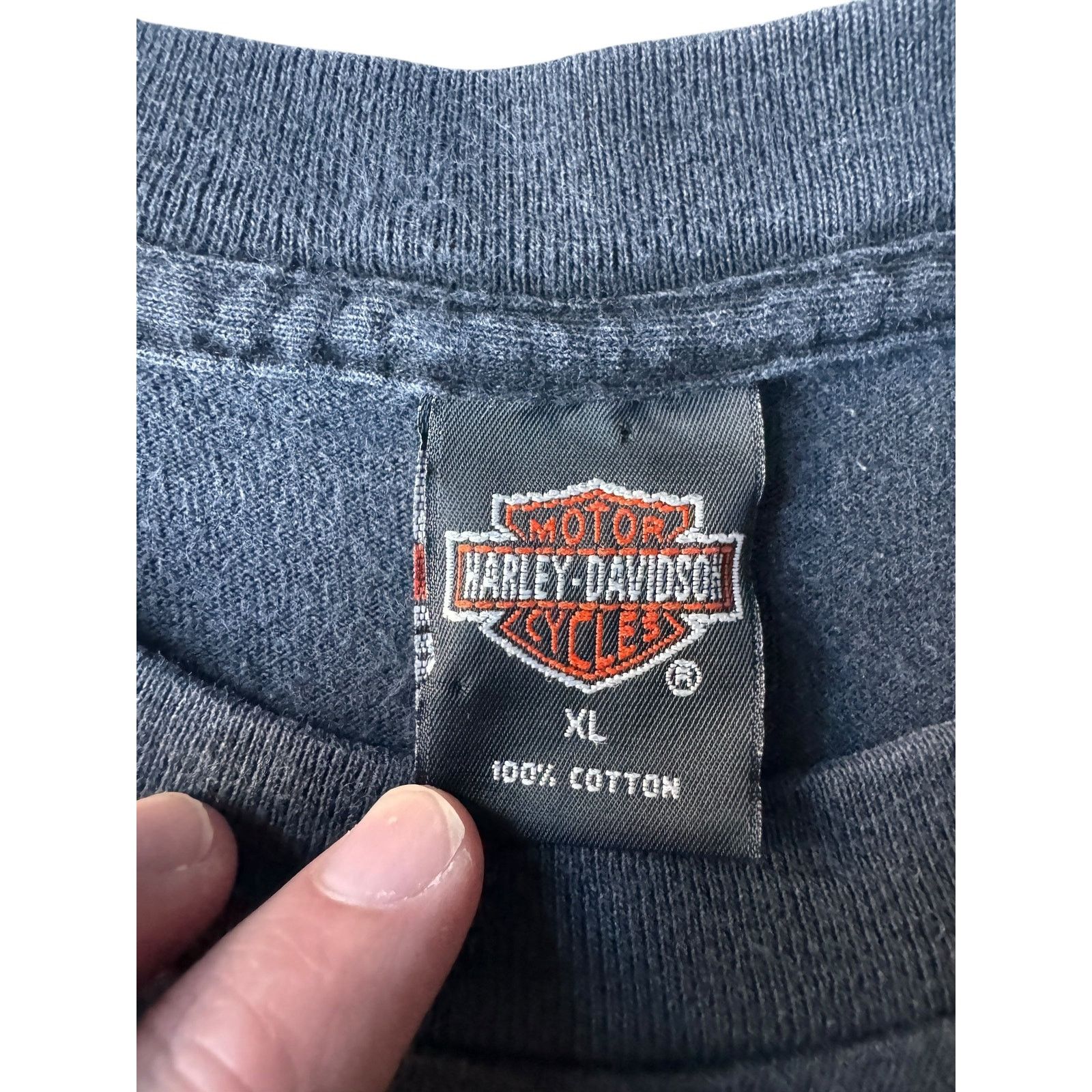 Harley Davidson × Vintage Vintage Harley Davidson House of Harley Anchorage Tee SZ XL Size US XL / EU 56 / 4 - 4 Thumbnail