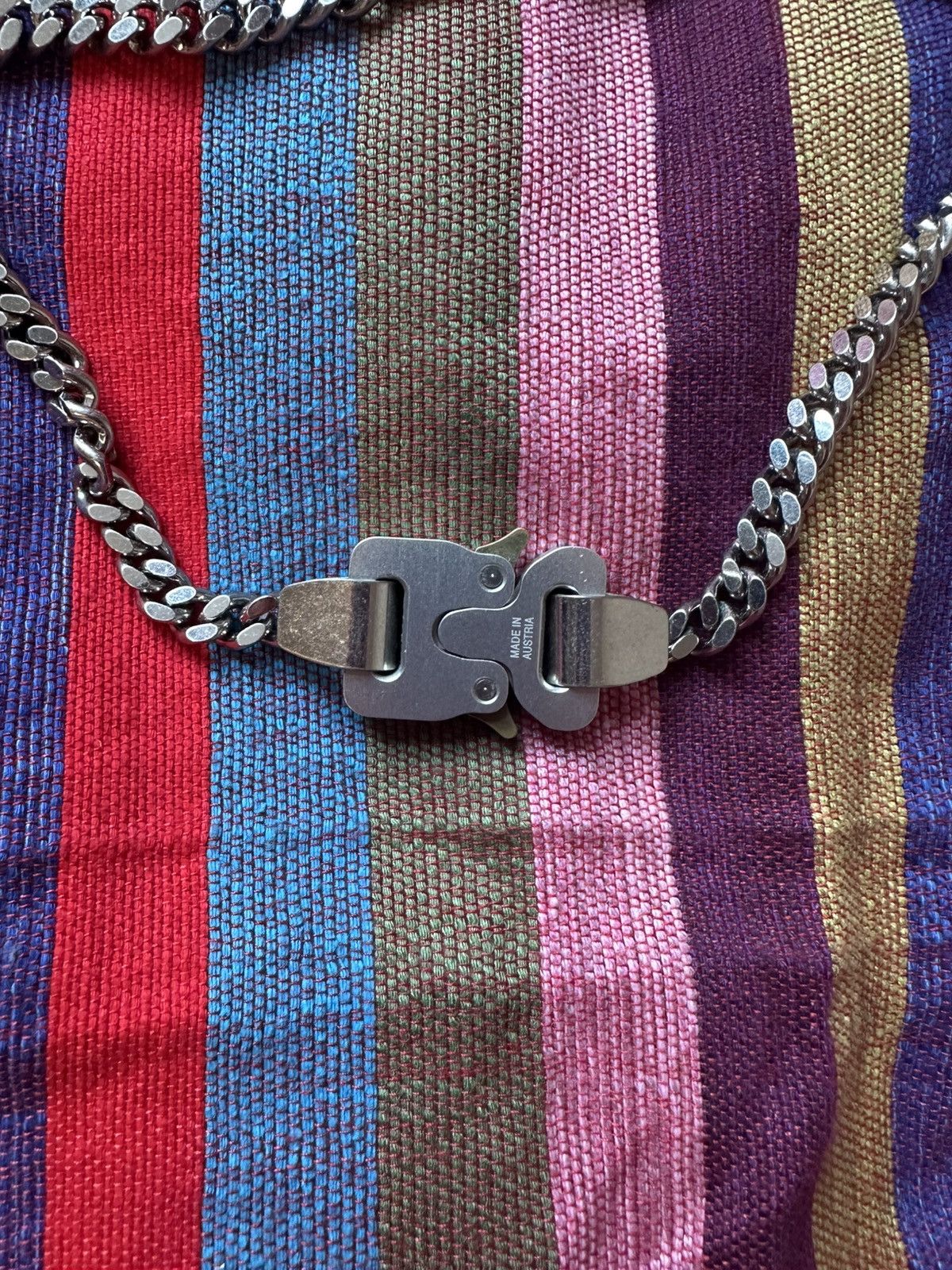 1017 ALYX 9SM Alyx buckle necklace Size ONE SIZE - 4 Thumbnail