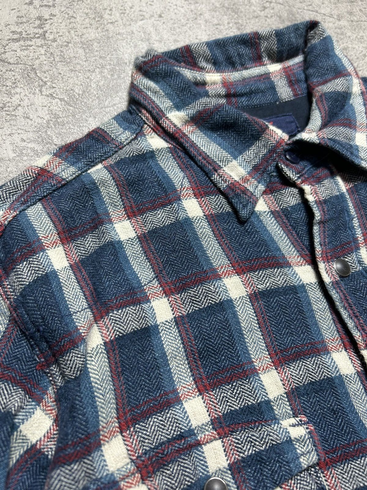 45rpm 2000s 45RPM Western Plaid Snap Button Up Shirt Size US S / EU 44-46 / 1 - 6 Thumbnail