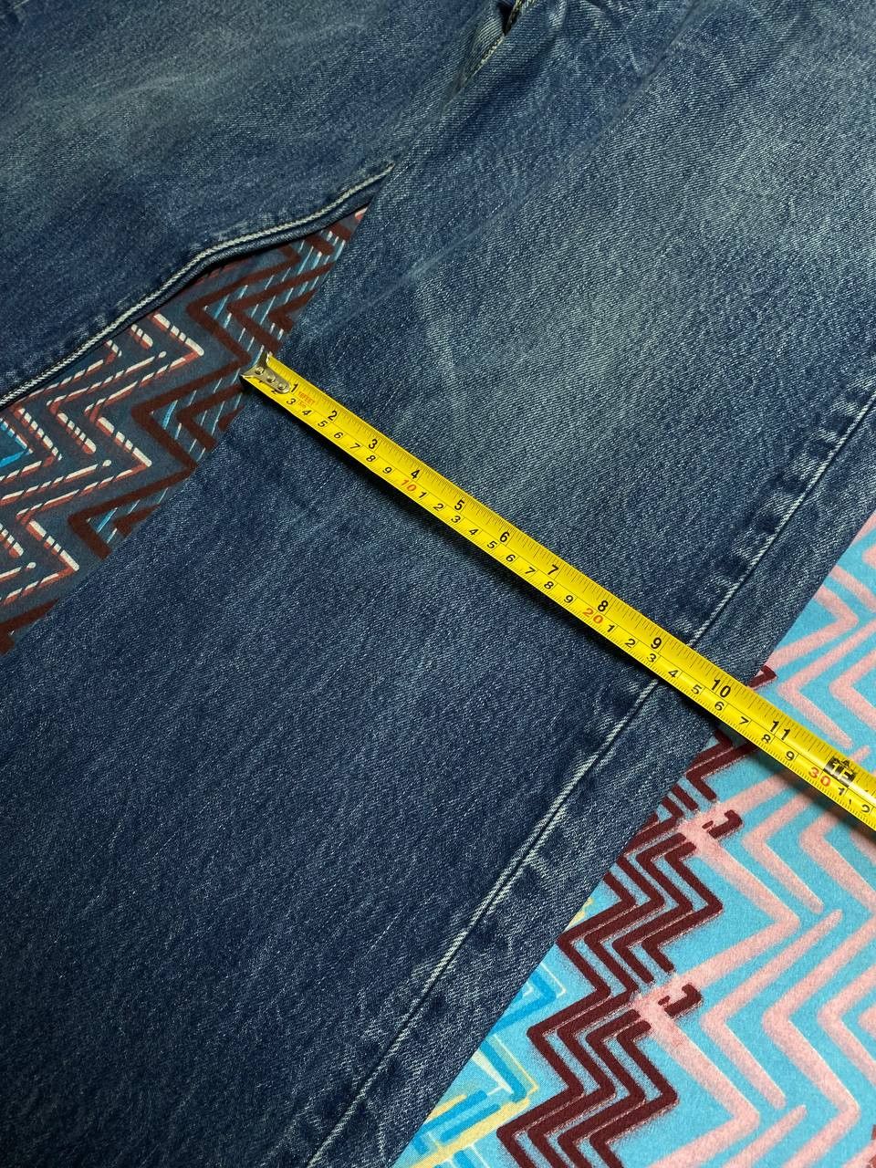 Levi's × Vintage Vintage CRAZY Faded Levi's 501 Denim Jeans Size US 36 / EU 52 - 15 Thumbnail