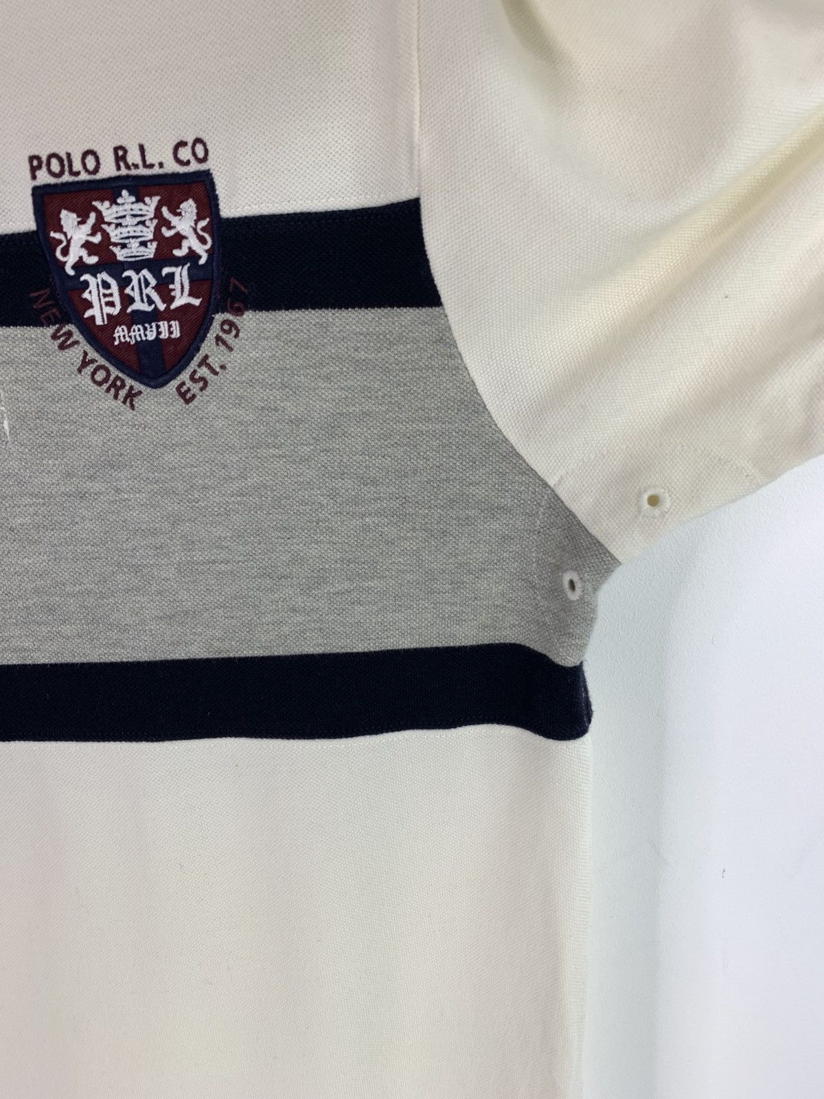 Polo Ralph Lauren × RRL Ralph Lauren × Vintage Polo Ralph Lauren New York Polo T-Shirt L Size Size US L / EU 52-54 / 3 - 6 Thumbnail