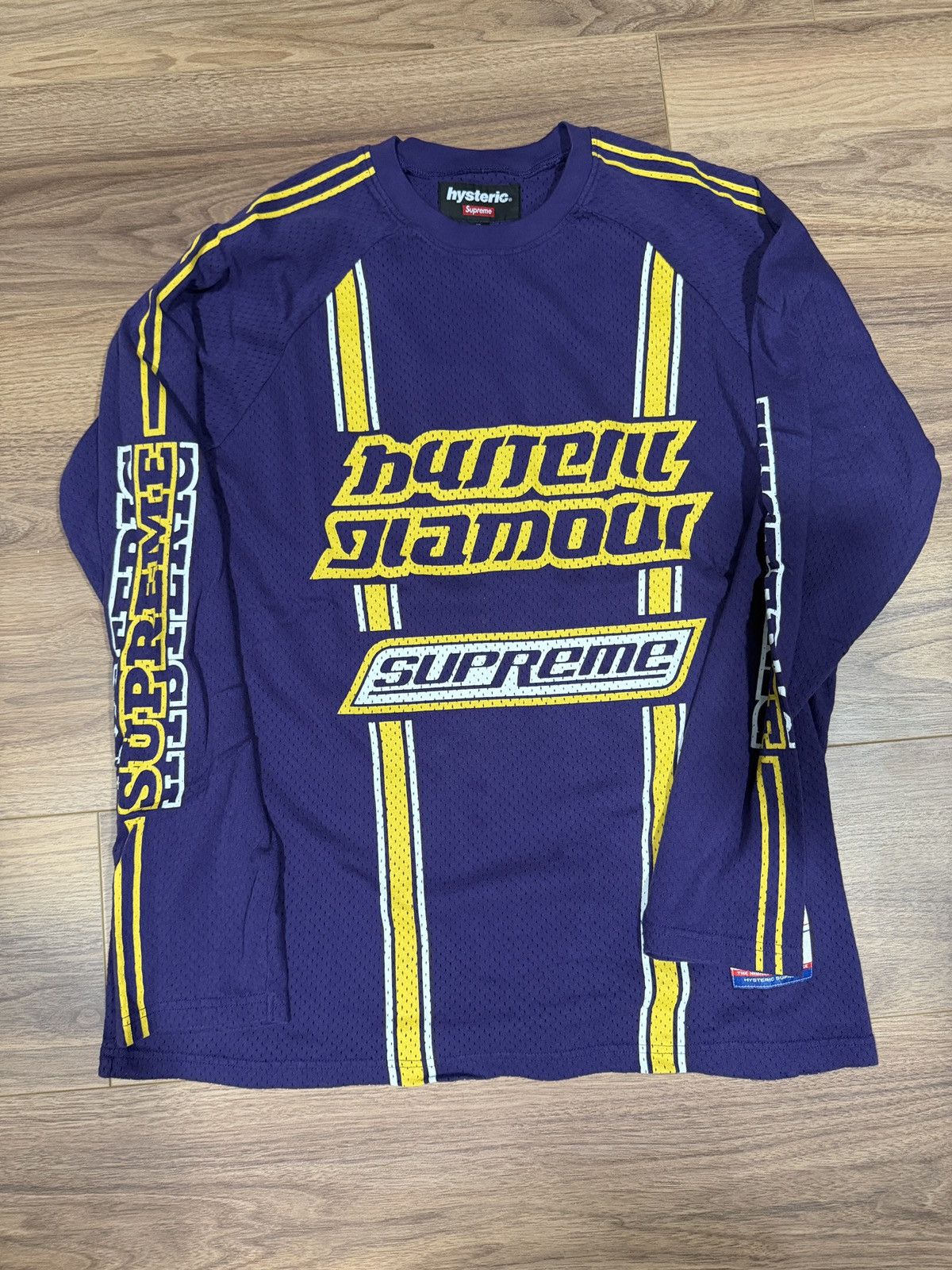 Supreme Supreme Hysteric Glamour Mesh L/S Top | Grailed