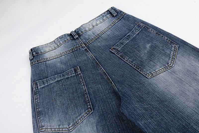 Vintage American-Style Loose-Fit Wide-Leg Vintage Jeans Size US 32 / EU 48 - 4 Thumbnail