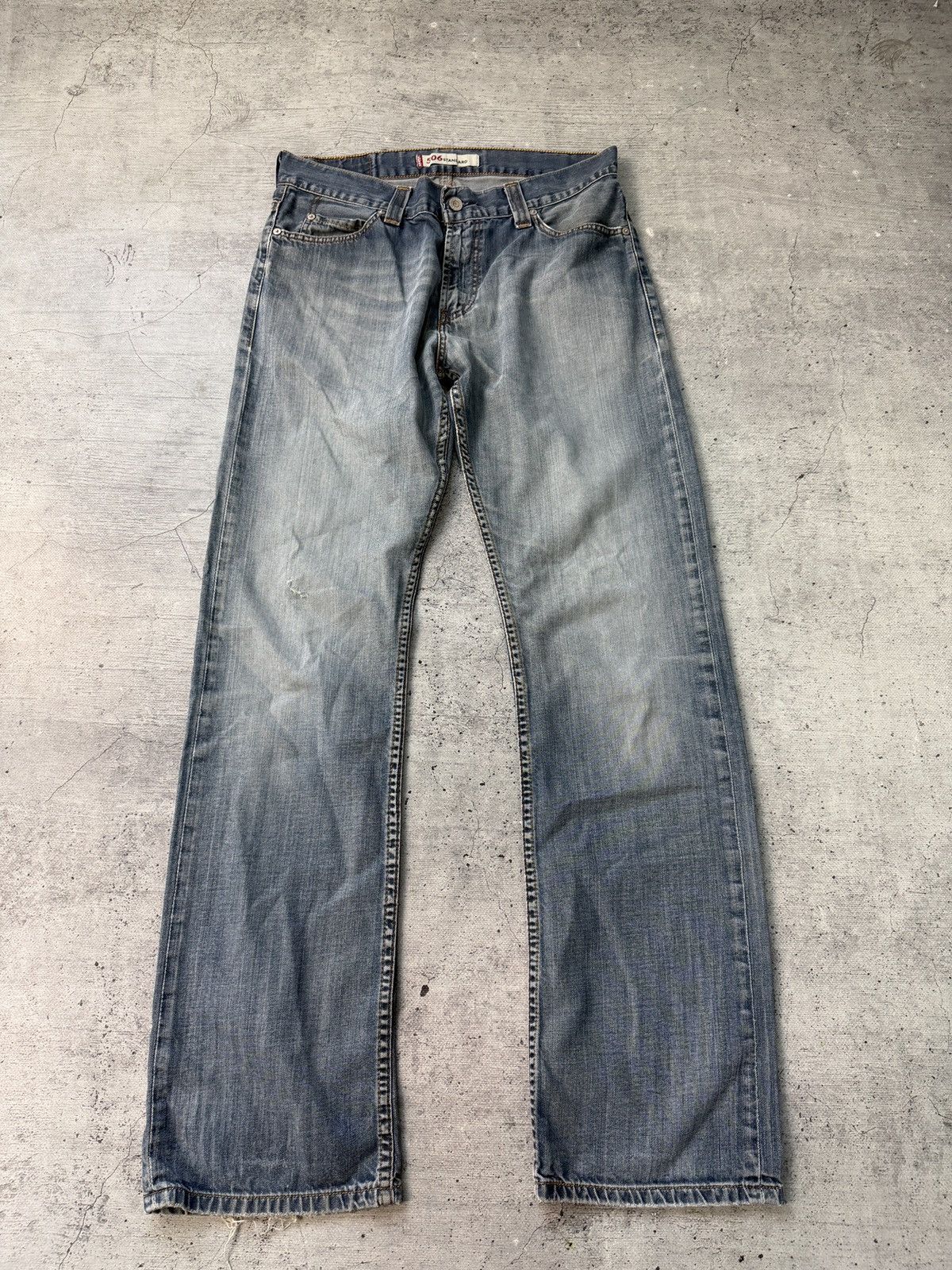 Levi's Levis 506 Vintage Washed Straight Denim Jeans Size US 33 - 4 Thumbnail