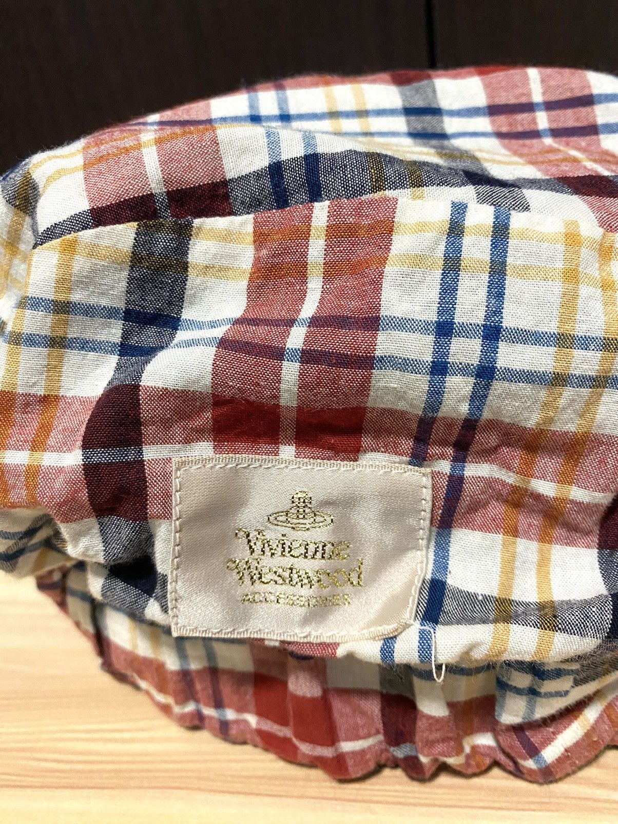 Vivienne Westwood Vivienne Westwood Reversible Plaid cap Size ONE SIZE - 6 Thumbnail
