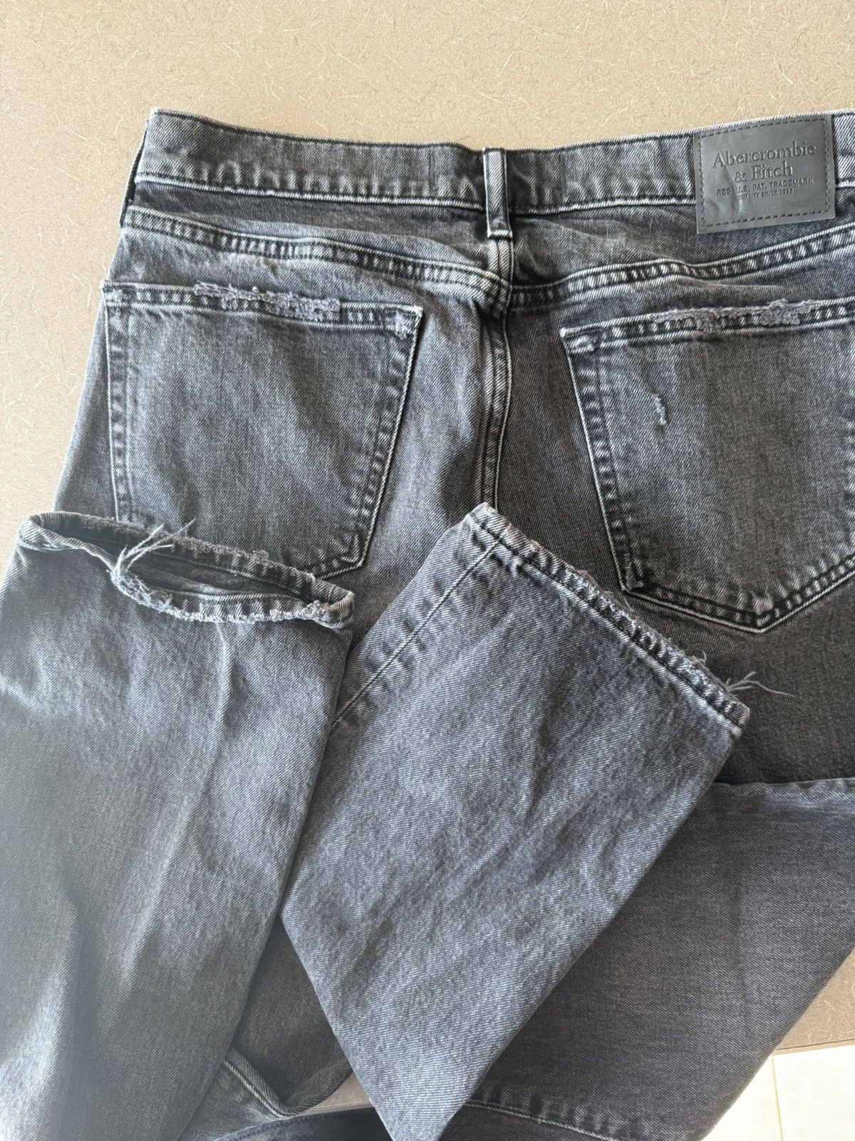 Abercrombie & Fitch Abercrombie & Fitch Vintage Stretch Jeans (32 x 32) Size US 32 / EU 48 - 5 Thumbnail