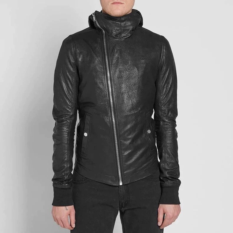 Rick Owens Rick Owens Ninja hooded leather coat-2506 Size US S / EU 44-46 / 1 - 8 Thumbnail