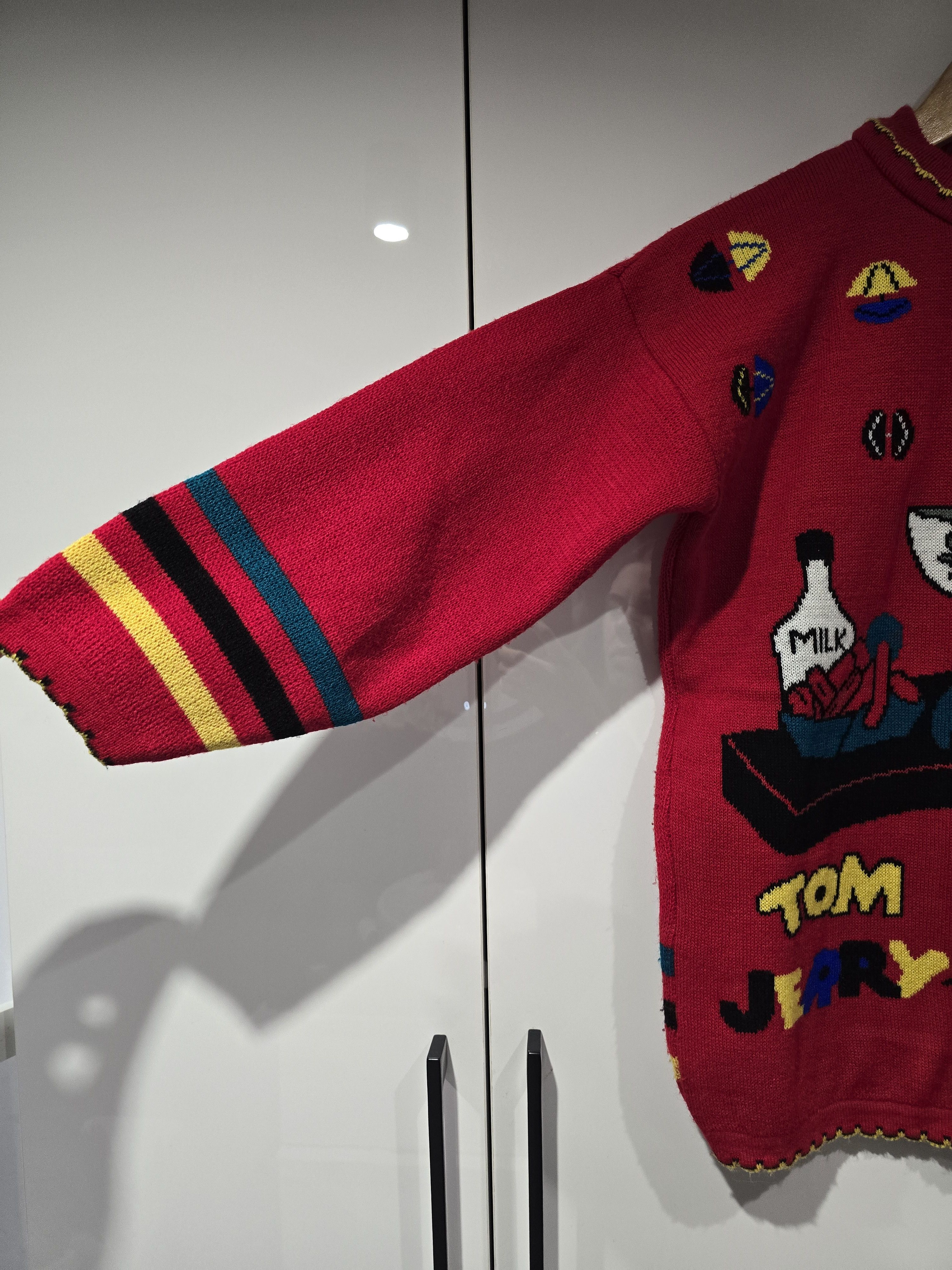 Vintage Vintage Tom & Jerry sweater Size S / US 4 / IT 40 - 3 Thumbnail