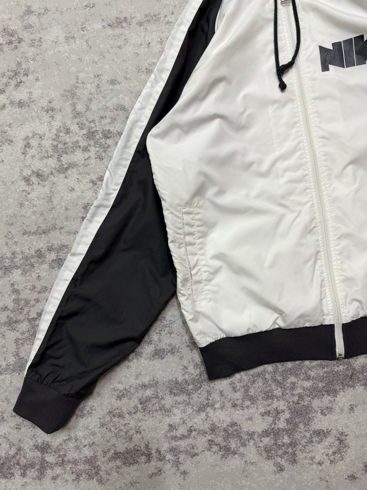 Nike VINTAGE Y2K NIKE BLOCK WINDBREAKER JACKET HODIE BOMBER STYLE Size US S / EU 44-46 / 1 - 5 Thumbnail